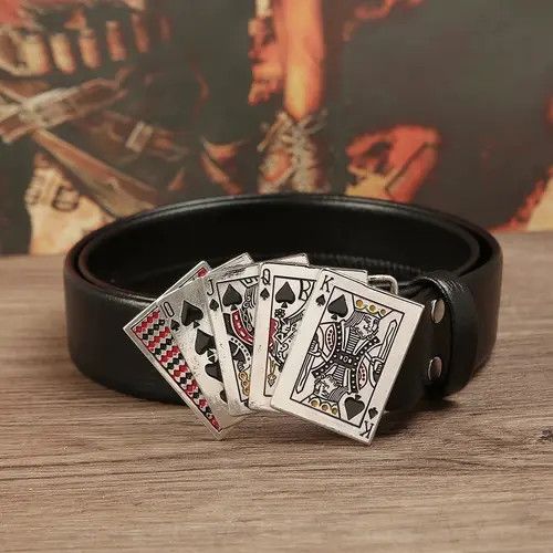 Leather × Vintage Vintage Leather Flush Poker Belt Size ONE SIZE - 1 Thumbnail