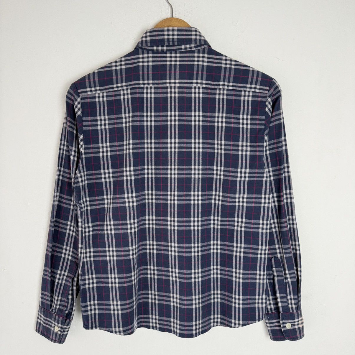 Burberry Burberry London Blue Novacheck. Size L / US 10 / IT 46 - 2 Thumbnail