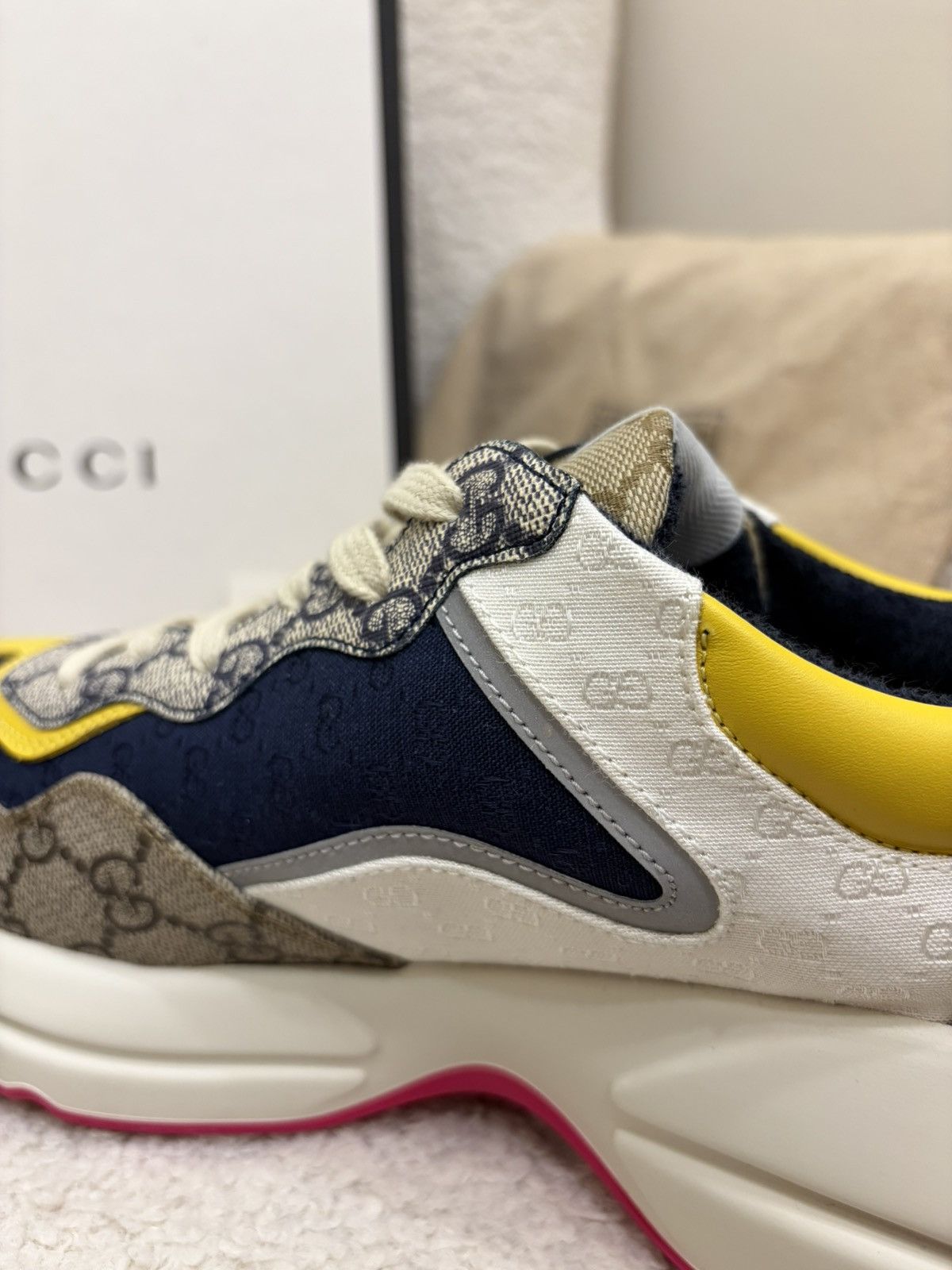 Gucci Gucci Men’s Sneakers Size US 8.5 / EU 41-42 - 15 Thumbnail