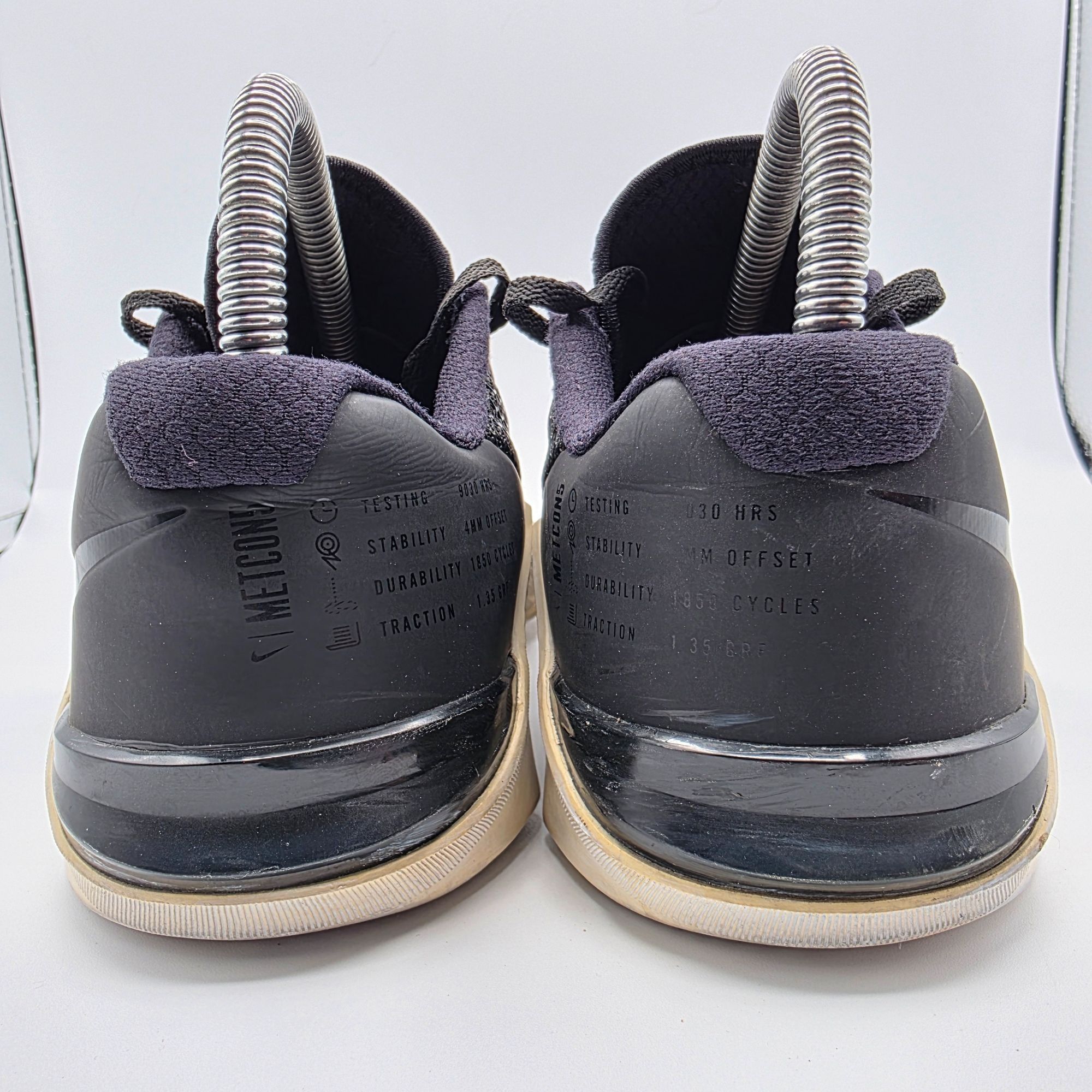 Nike Nike Metcon 5 Womens Size 7.5 Black White Sneakers Shoes Cr Size US 7.5 / EU 40-41 - 5 Thumbnail