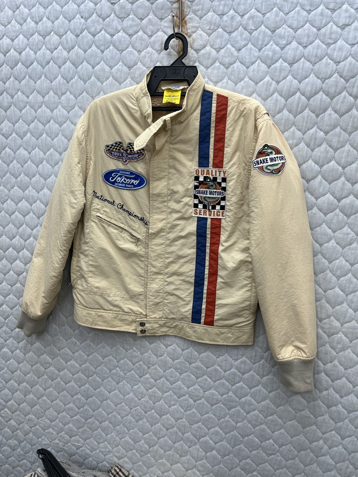 The Real McCoy's 🔥🔥🔥ARCHIVE TOYS MCCOY SNAKE MOTORS RACING TEAM JACKET Size US M / EU 48-50 / 2 - 3 Thumbnail