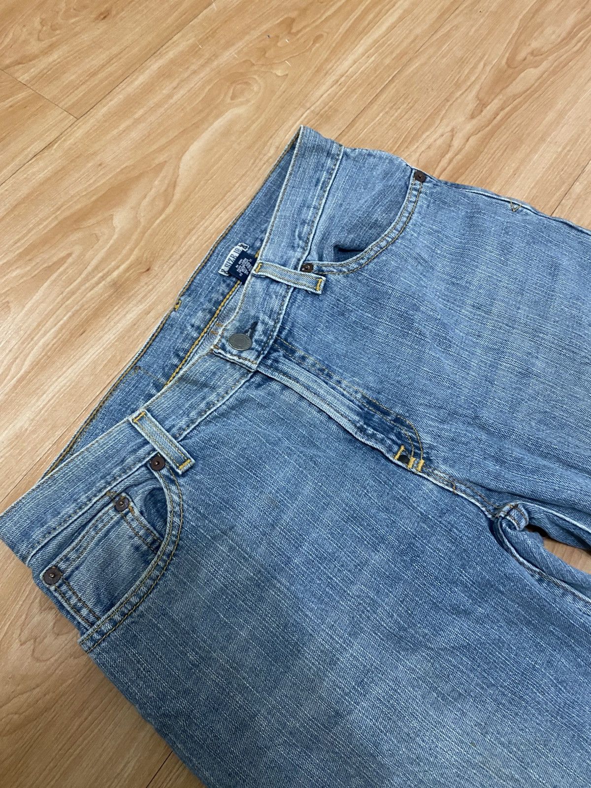 Polo Ralph Lauren × Ralph Lauren × Vintage Vintage polo ralph lauren denim sun faded denim Size US 31 - 5 Thumbnail
