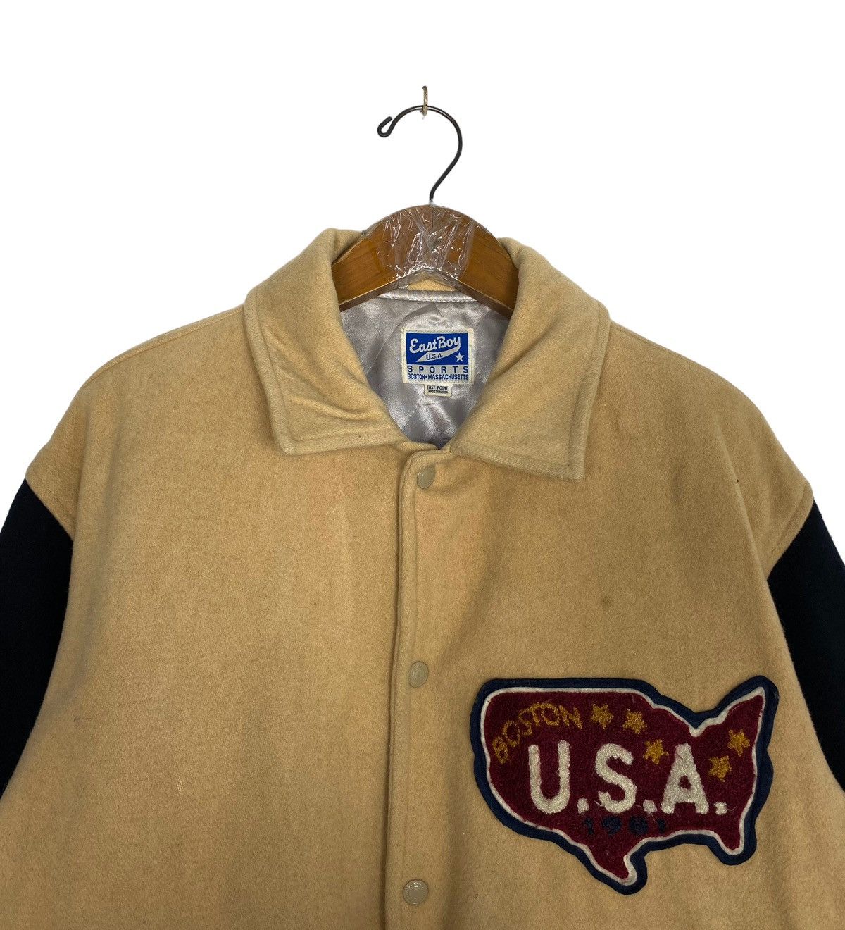 Vintage Rare‼️ Vintage Eastboy Boston Usa Champion 81 Wool Varsity Size US M / EU 48-50 / 2 - 6 Thumbnail
