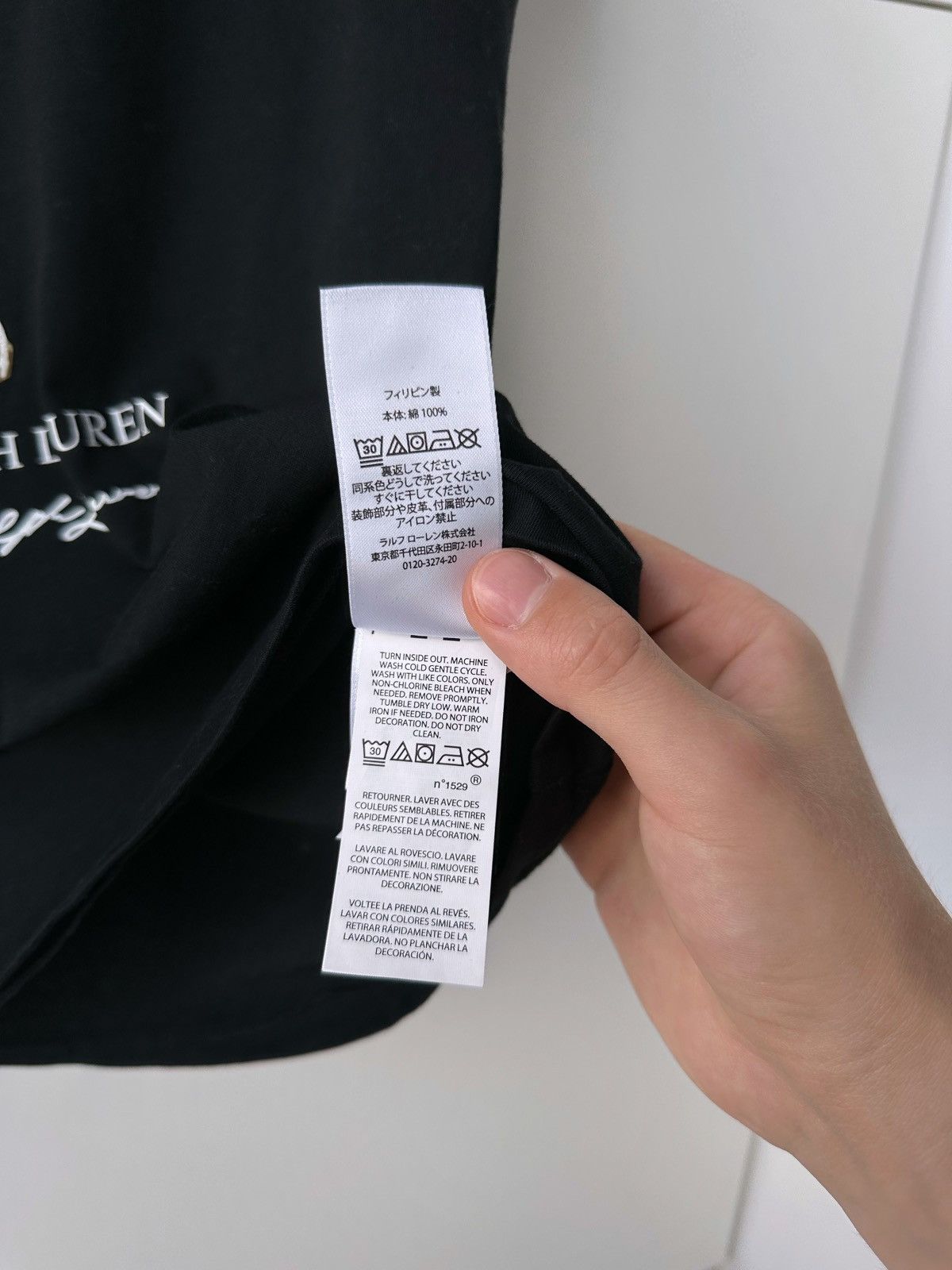 Polo Ralph Lauren Polo Ralph Lauren Bear Black Tee Size M / US 6-8 / IT 42-44 - 5 Thumbnail