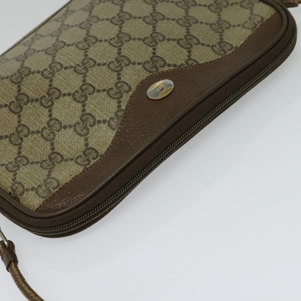 Gucci GUCCI GG Supreme Shoulder Bag Pvc Beige 97 02 068 Size ONE SIZE - 6 Thumbnail