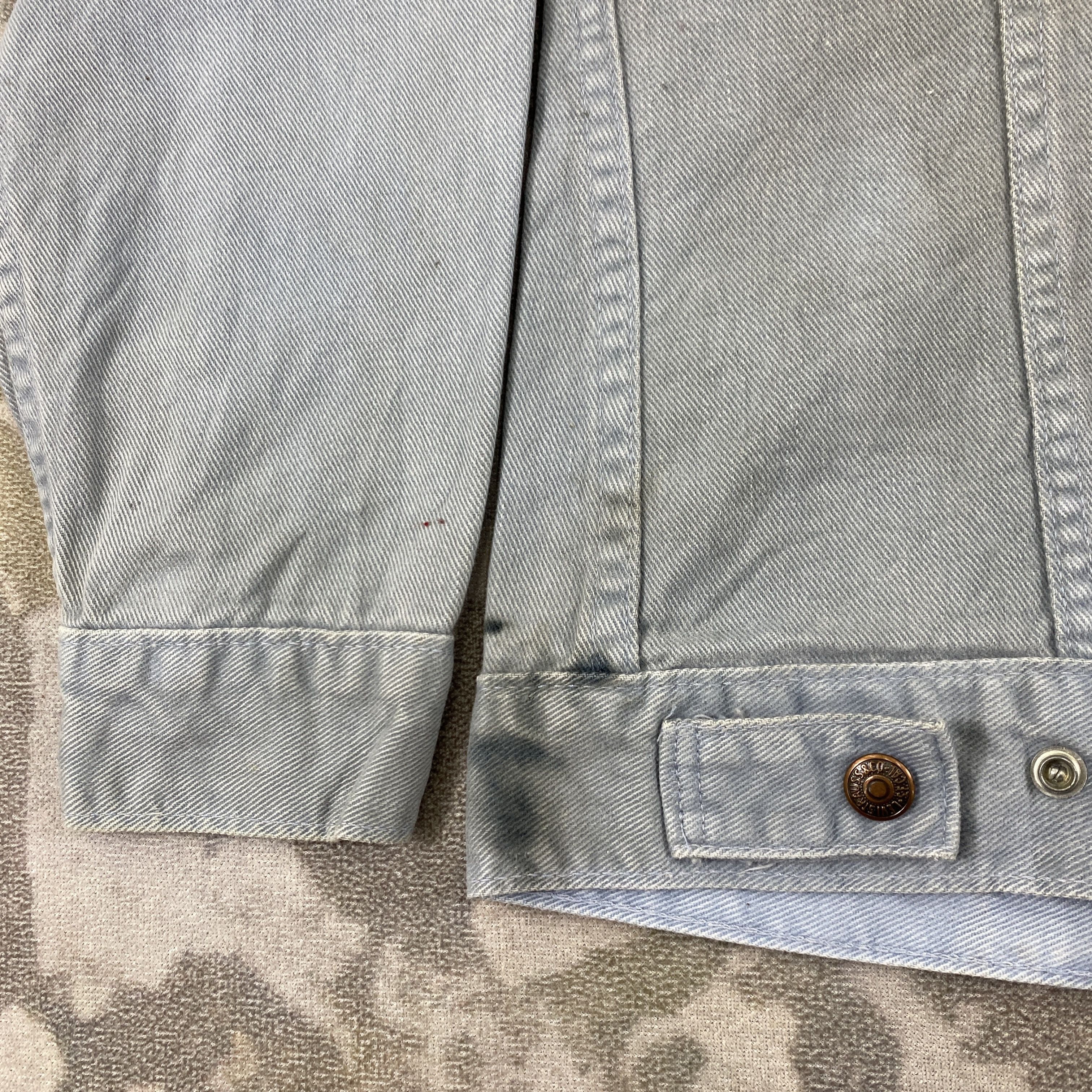 Levi's Vintage Clothing 90s Vintage Distressed Levi's Big E Denim Jacket- J481 Size US XS / EU 42 / 0 - 9 Thumbnail