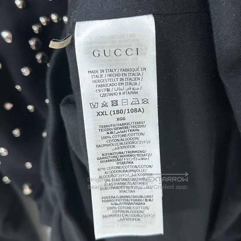 Gucci Gucci Riveted hoodie full of stars Size US XXL / EU 58 / 5 - 6 Thumbnail