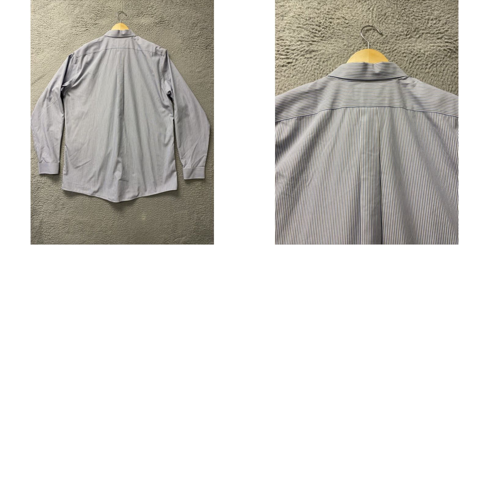 Eddie Bauer VINTAGE Eddie Bauer Men's Button Shirt XLT Gray Striped Casual Workwear 90s Mens Size US XL / EU 56 / 4 - 8 Thumbnail