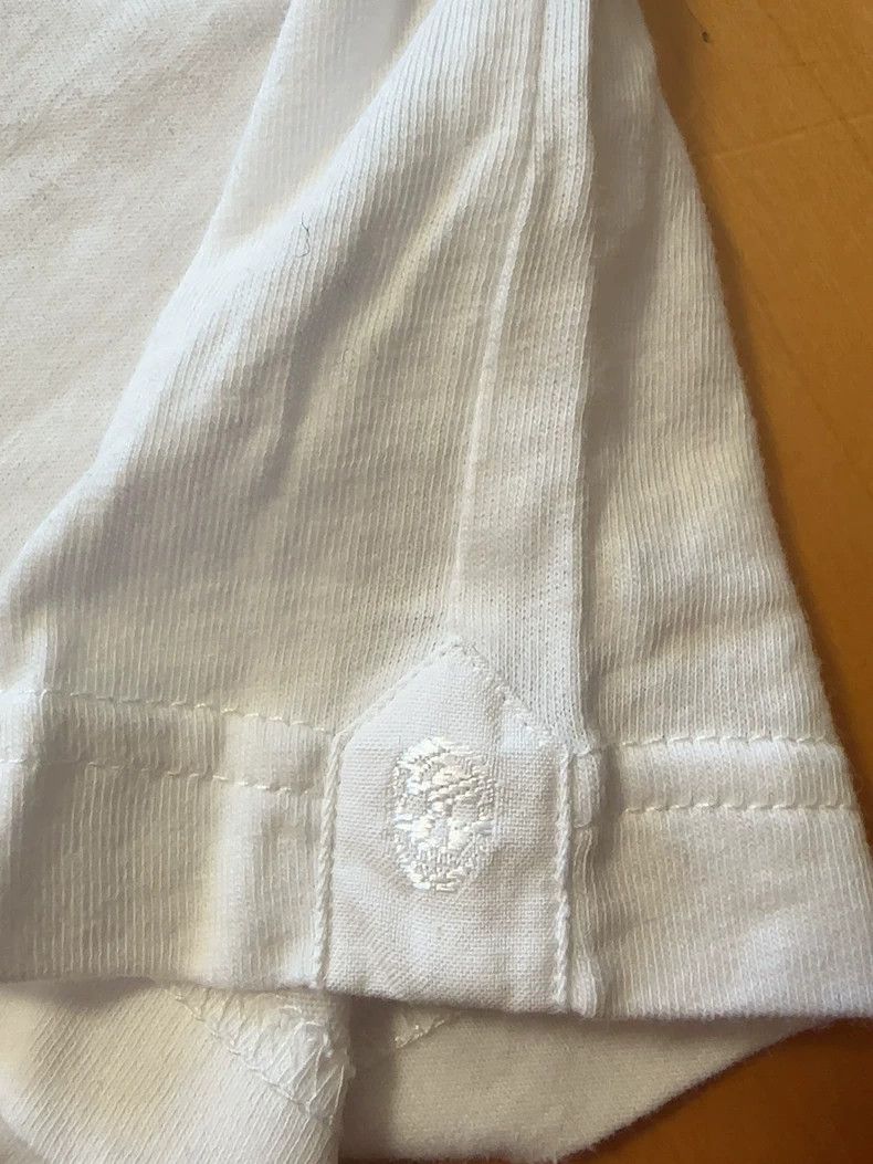 Alexander McQueen Alexander McQUEEN Men's white short - sleeved shirt with sk Size US XS / EU 42 / 0 - 4 Thumbnail