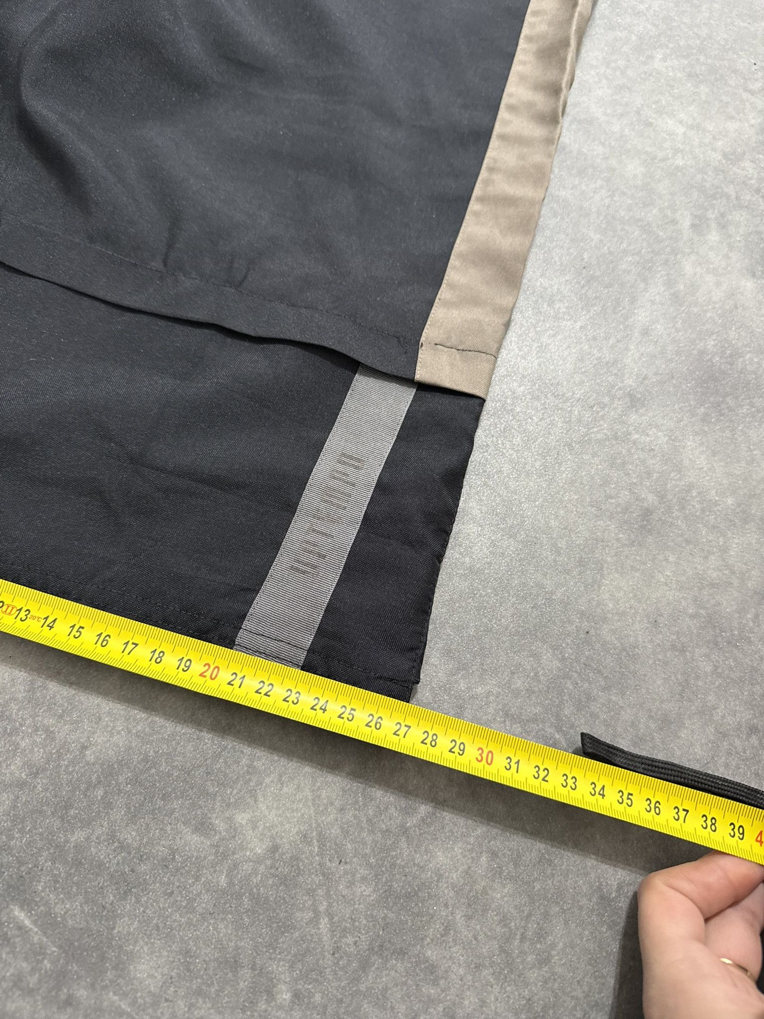 Nike Vintage Nike Side Stripe Track Pants - Black/Tan Size US 34 / EU 50 - 5 Thumbnail