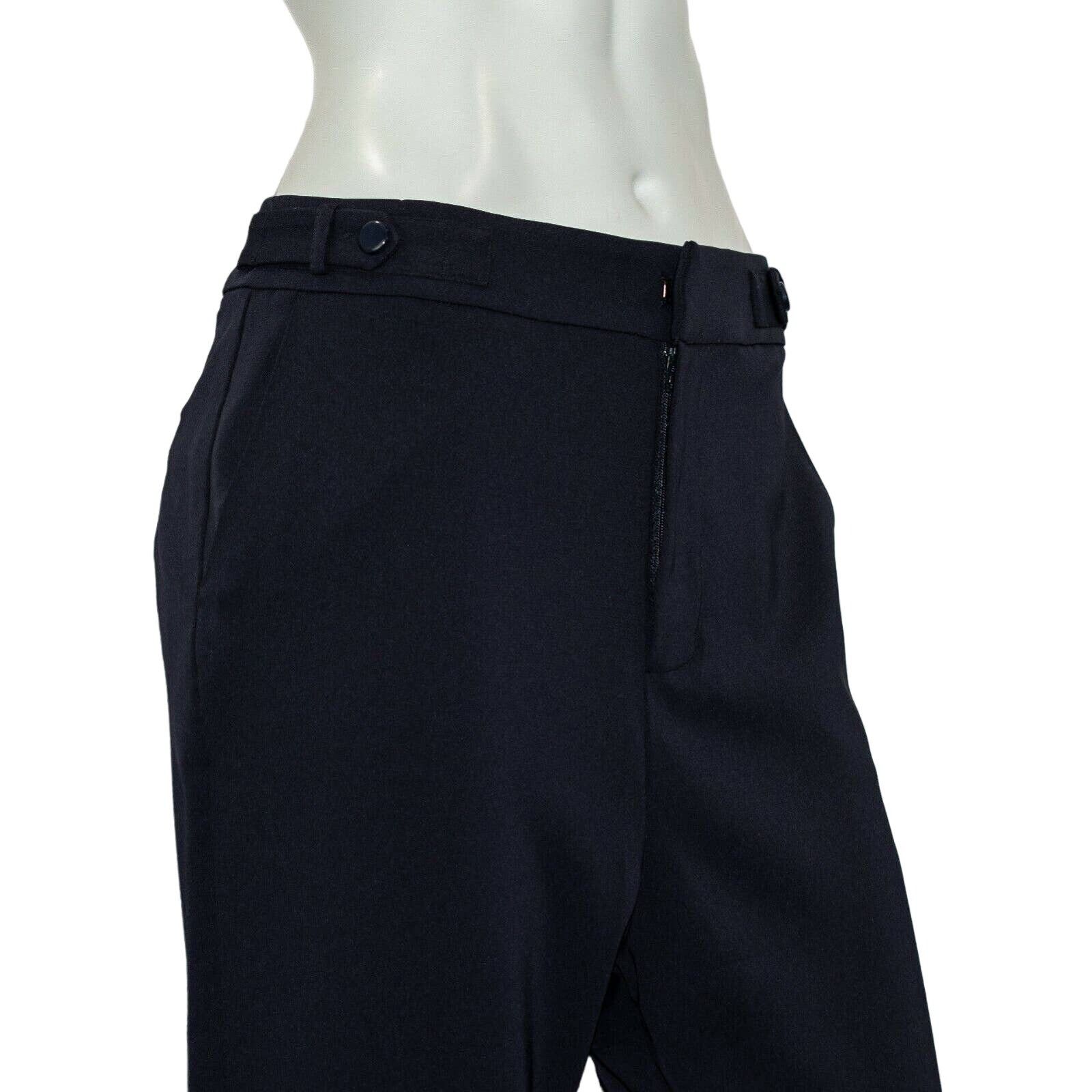 Equipment EQUIPMENT Femme Charlyne Trouser Pants Eclipse Navy Size 25" / US 0 / IT 36 - 9 Thumbnail