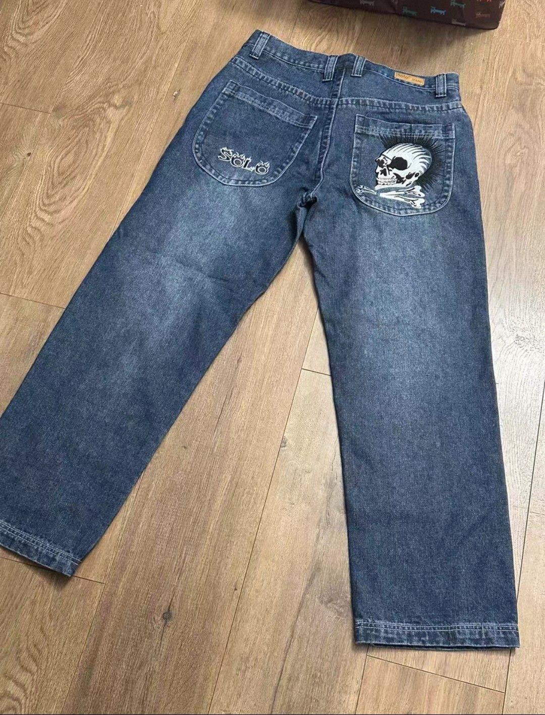 JNCO solo jnco style punk head baggy jeans Size US 32 / EU 48 - 1 Thumbnail