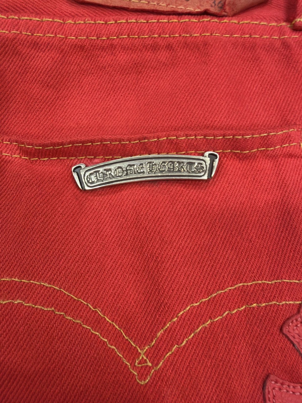 Chrome Hearts Chrome Heart patch Levis Size US 31 - 10 Thumbnail