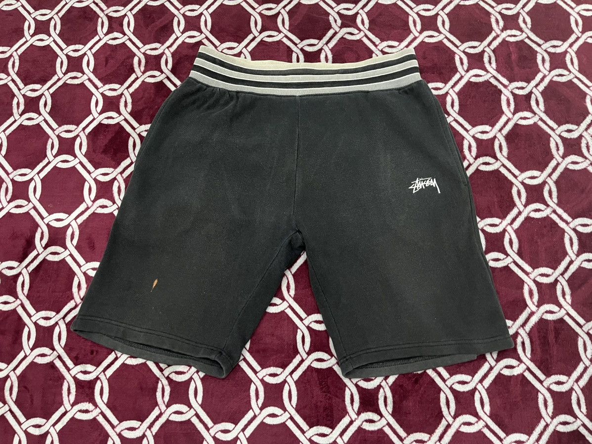 Stussy Stussy Embroidered Logo Faded Shorts 🩳 Size US 32 / EU 48 - 1 Thumbnail