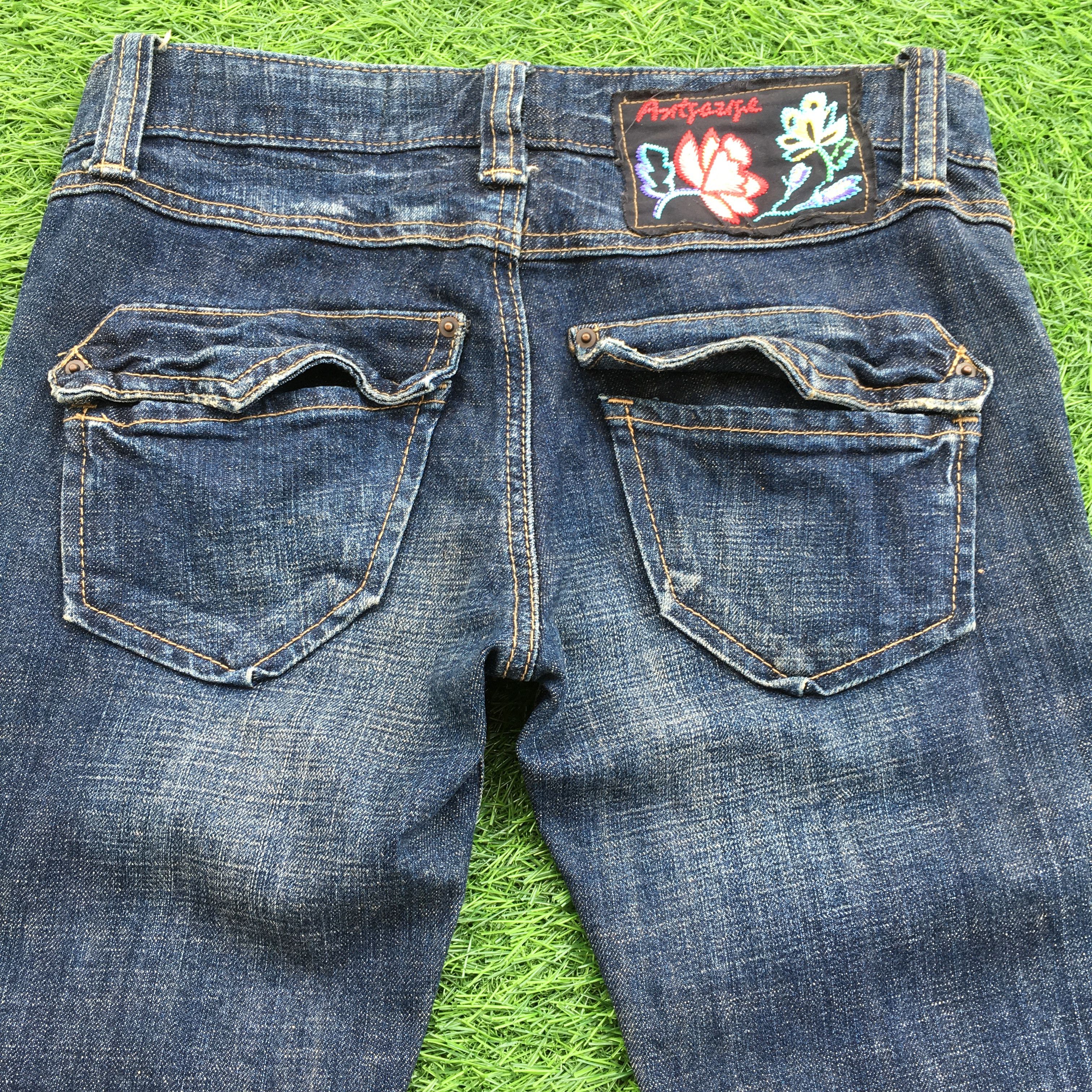 Japanese Brand Japanese Low Waist Skinny Denim Pants D-1192 Size 25" / US 0 / IT 36 - 4 Thumbnail