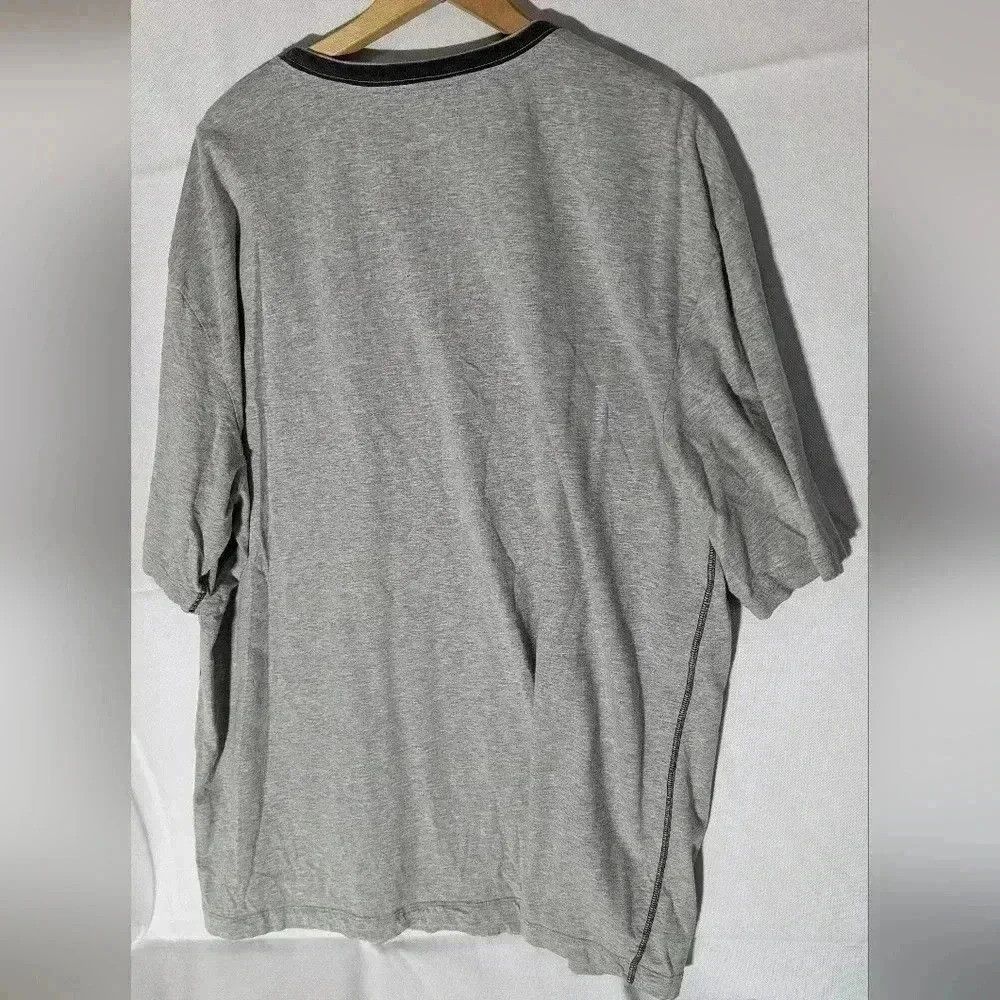 Tommy Hilfiger Tommy Hilfiger tone on tone HILFIGER logo letters shirt 2XL Size US XXL / EU 58 / 5 - 4 Thumbnail
