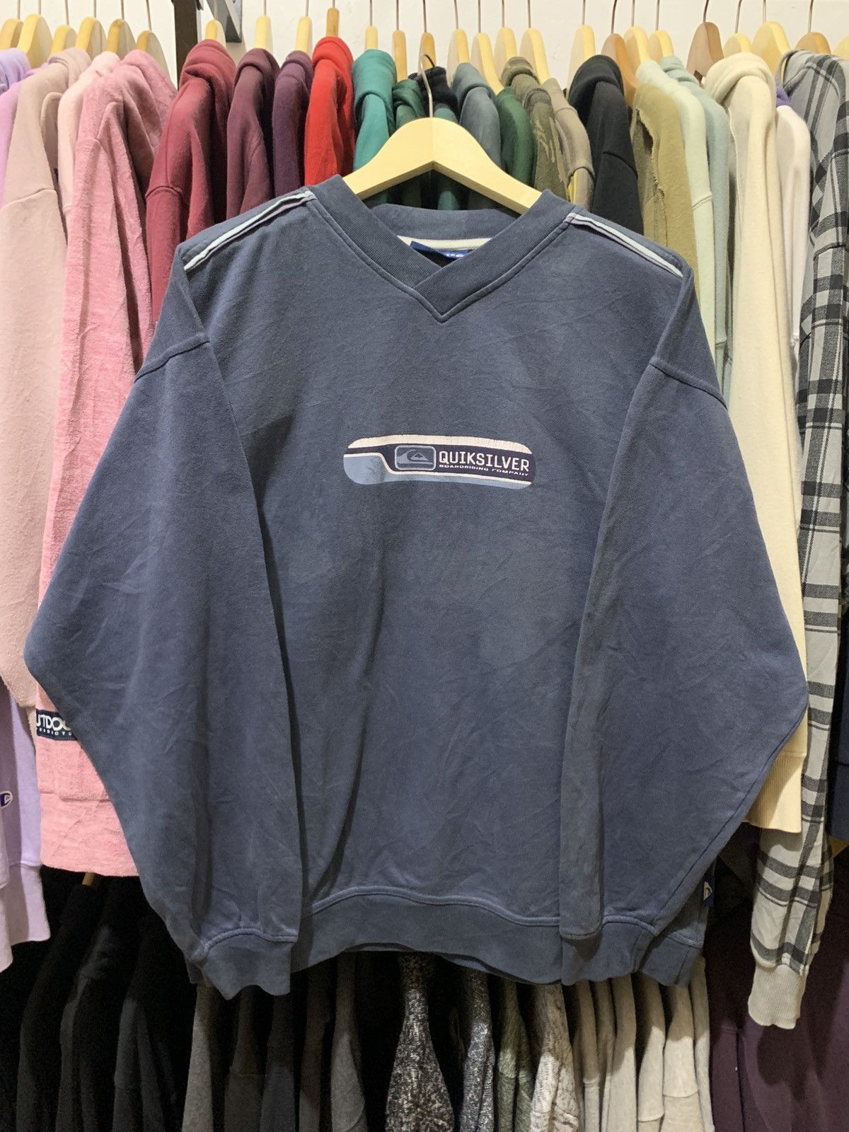 Quiksilver 5 PCS VINTAGE QUIKSILVER HOODIE SWEATSHIRT Size US L / EU 52-54 / 3 - 6 Thumbnail
