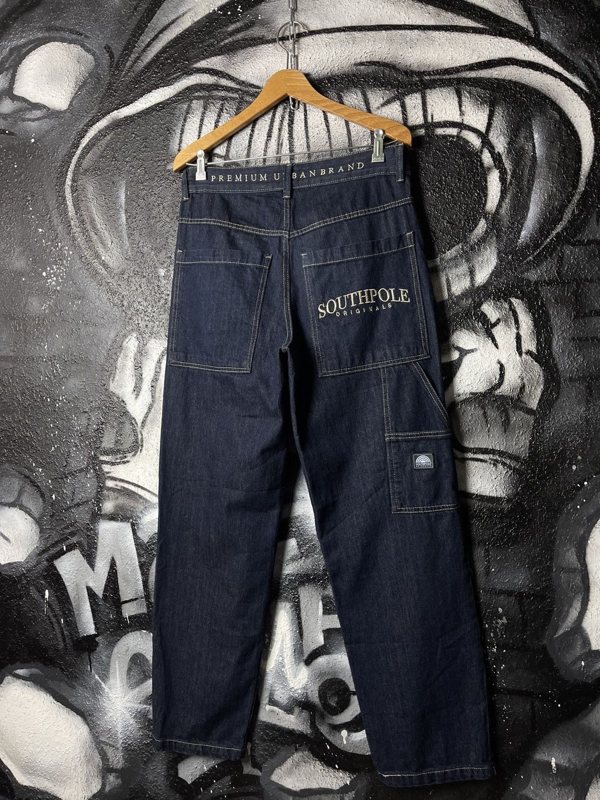 Southpole × Vintage Y2K Southpole Logo Carpenter Jeans Men’s Size 30 Size US 30 / EU 46 - 1 Thumbnail