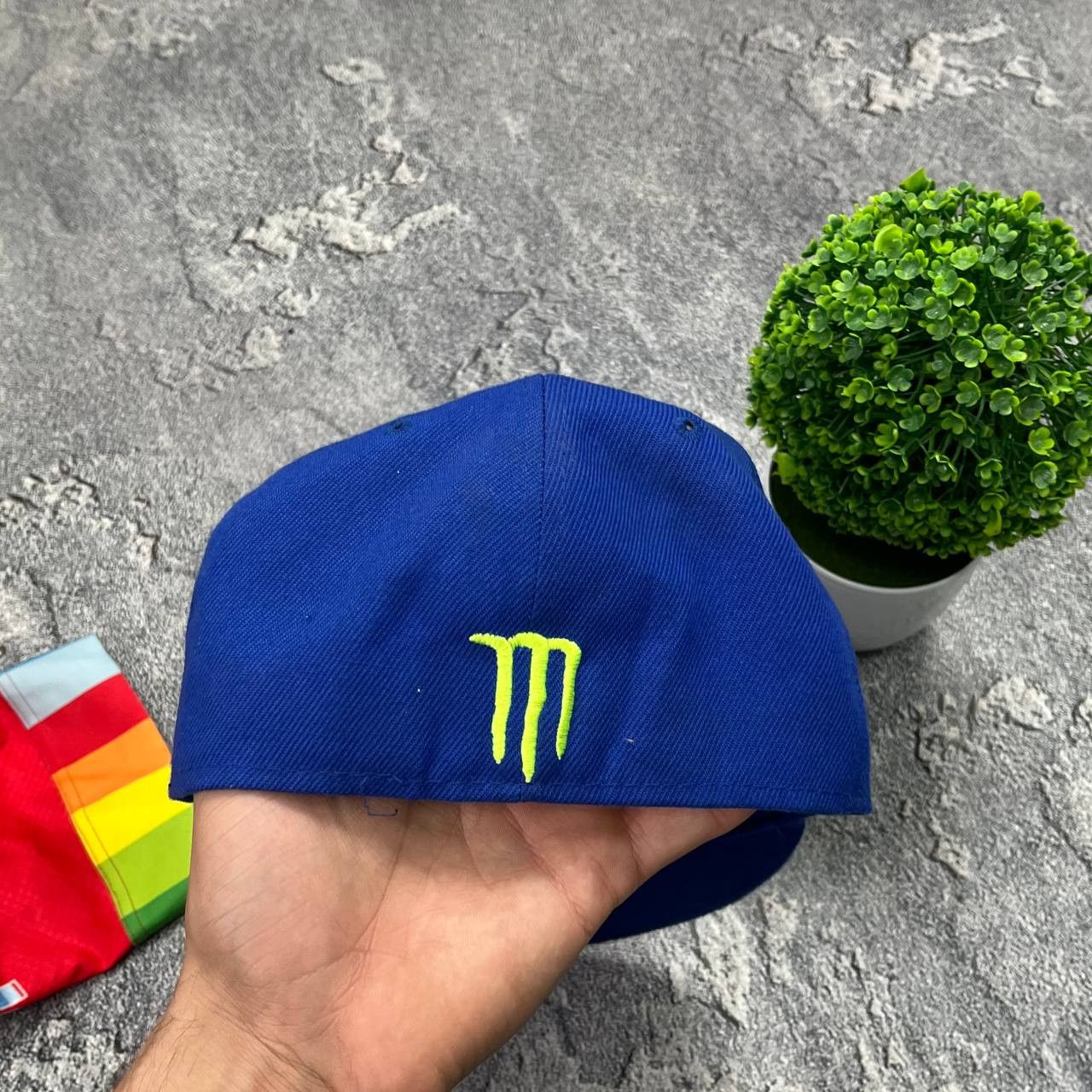 Vintage Vintage Y2K Monster Energy hat cap race moto skate baggy DC Size ONE SIZE - 6 Thumbnail