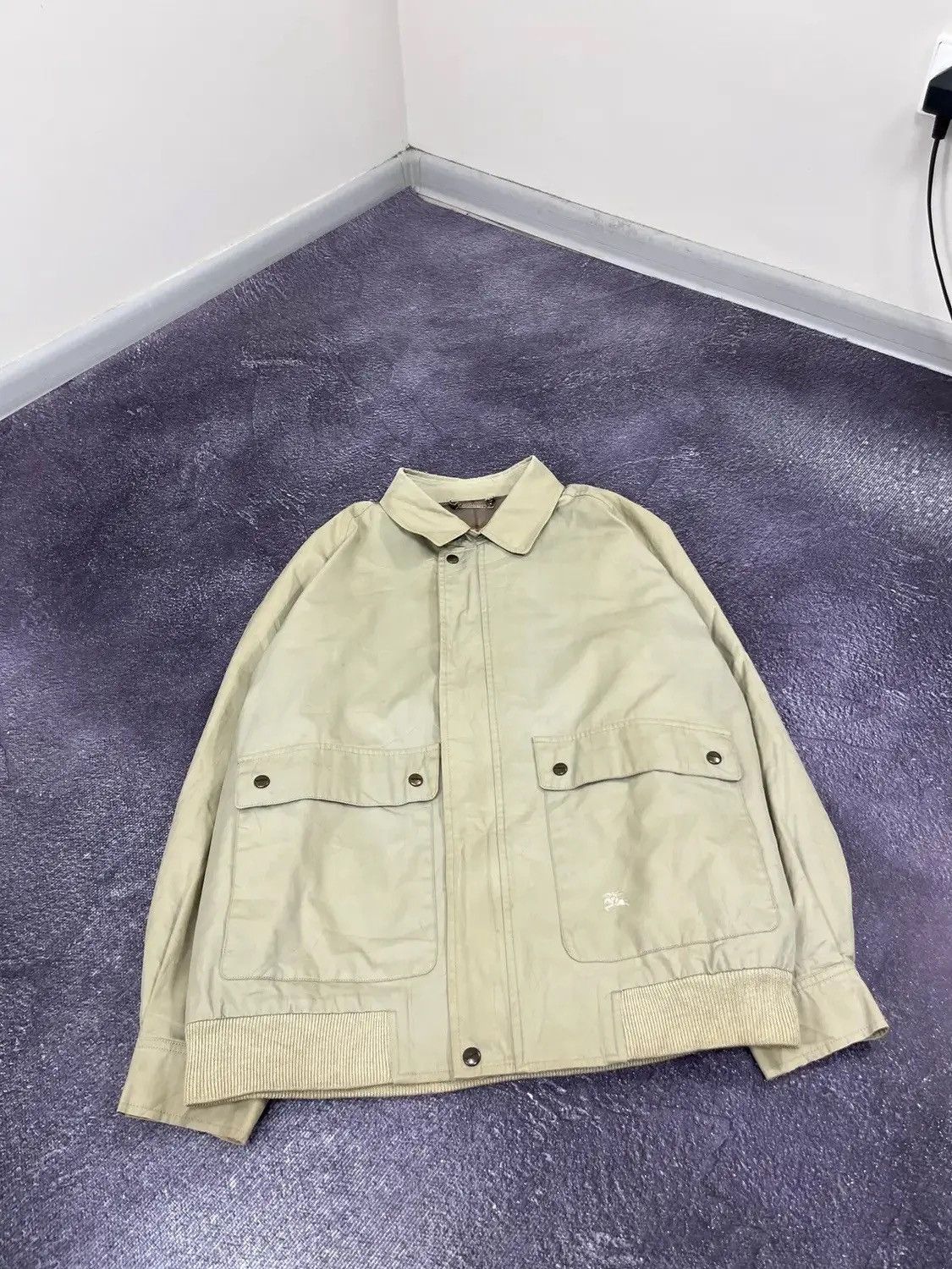 Burberry Vintage Burberry Nova Check Cream Luxury Jacket Size US M / EU 48-50 / 2 - 6 Thumbnail