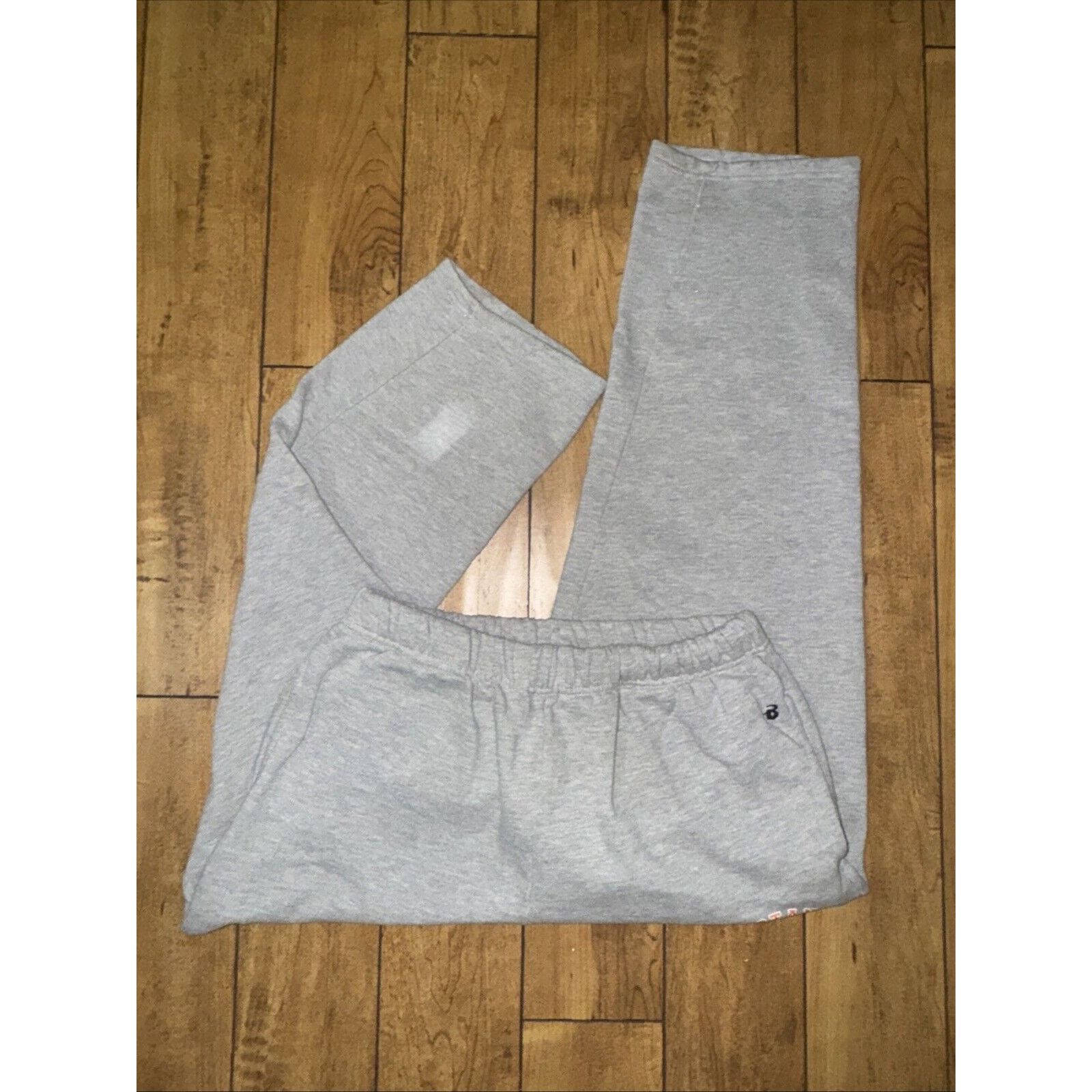Vintage Badger Sport Mustangs Wrestling Sweatpants Gray M 28x26 Size US 28 / EU 44 - 3 Thumbnail