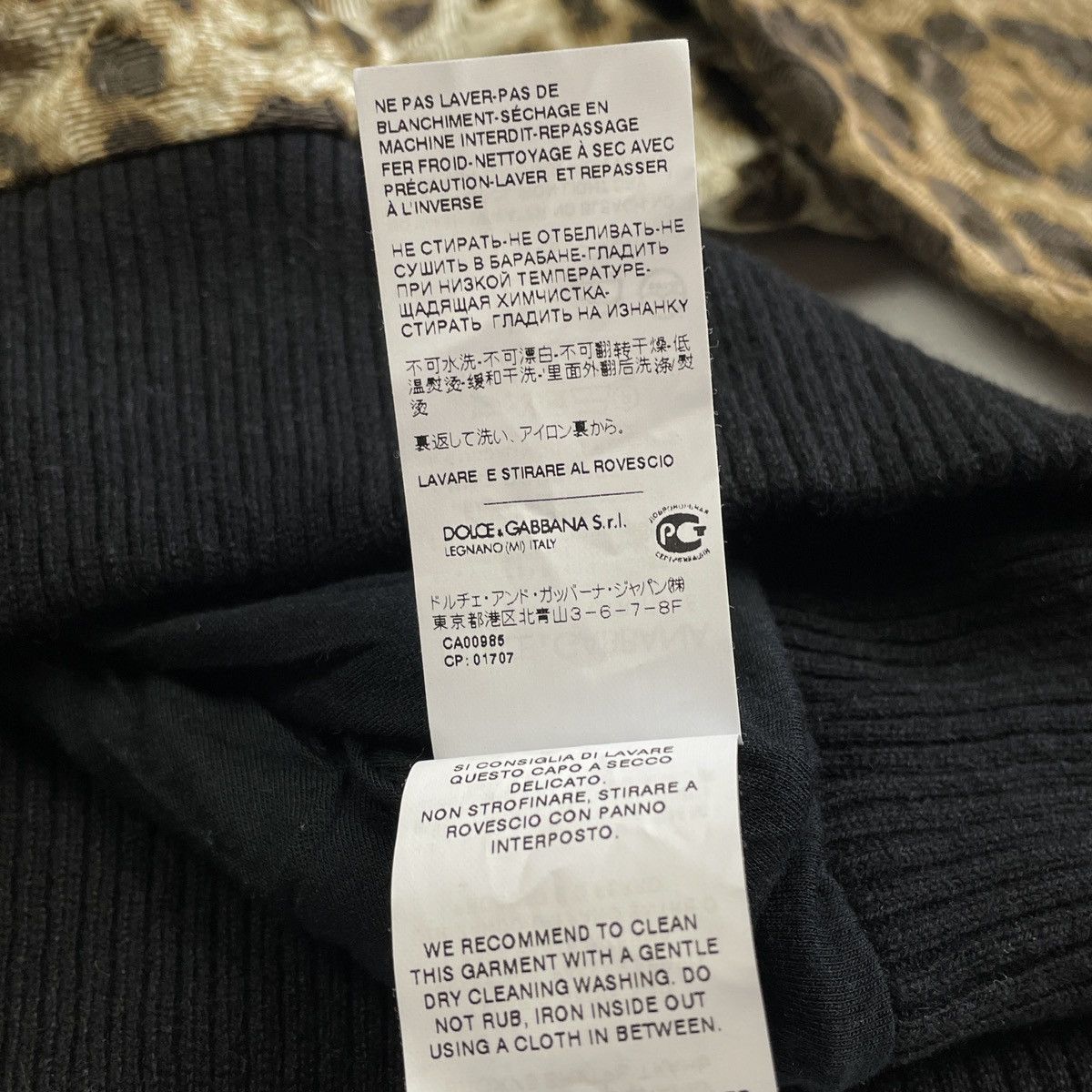 Dolce & Gabbana Dolce & Gabbana Leopard Print Crop Crewneck Size XS / US 0-2 / IT 36-38 - 8 Thumbnail