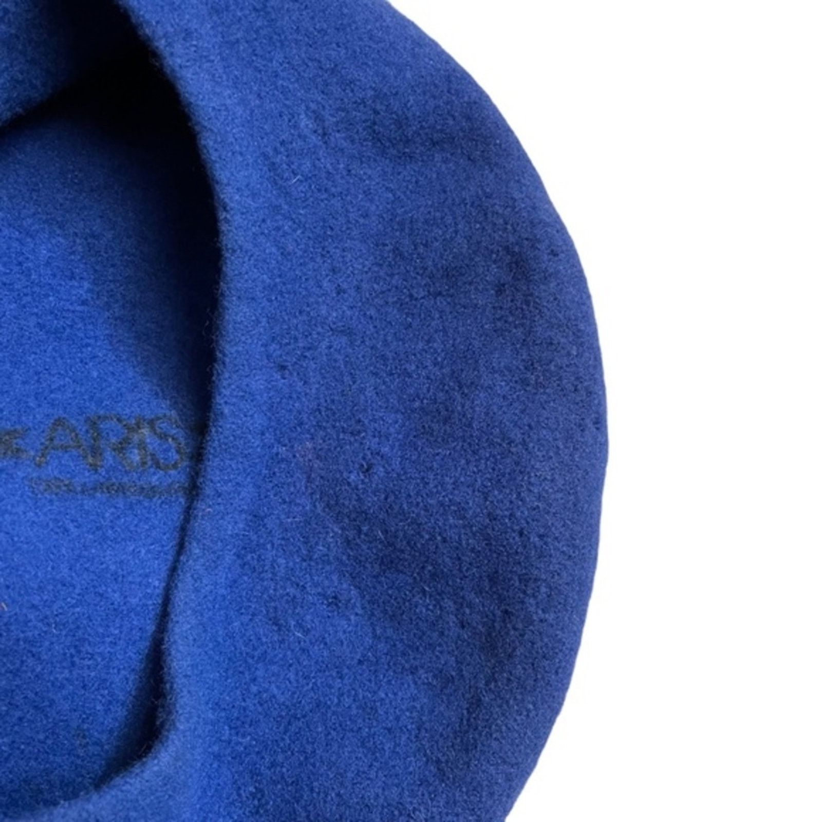 Vintage Vintage Aris Blue Lambswool Beret Size ONE SIZE - 7 Thumbnail