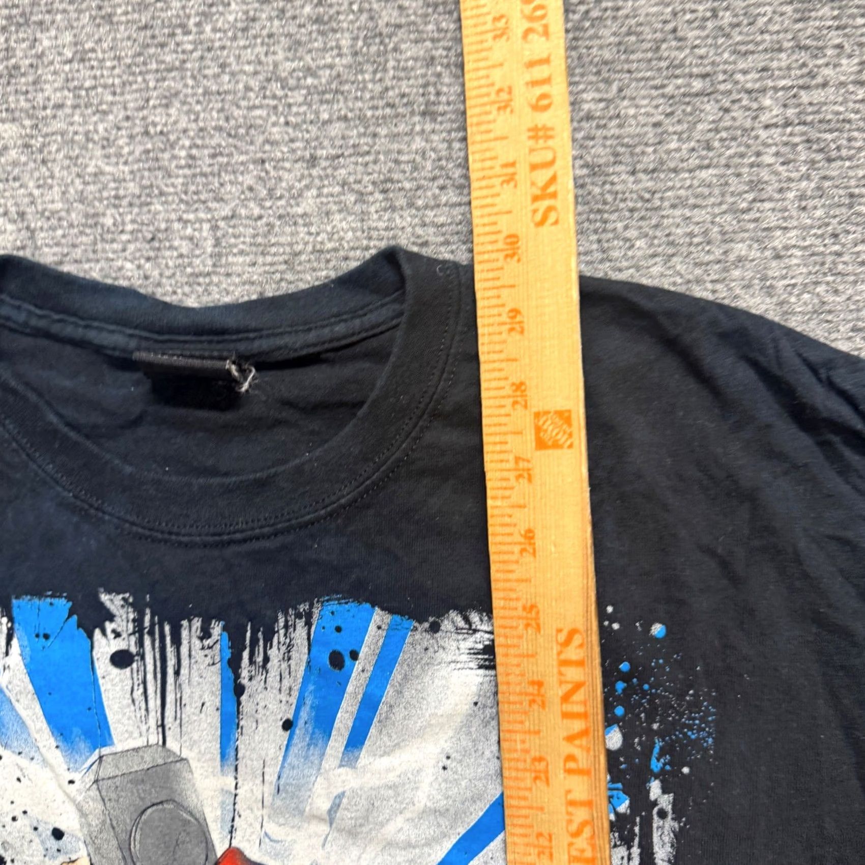 Vintage VTG Mad Engine T-shirt Thor Hammer Ragnarok Y2K Black 2XL Mens Mens? Size US XXL / EU 58 / 5 - 5 Thumbnail