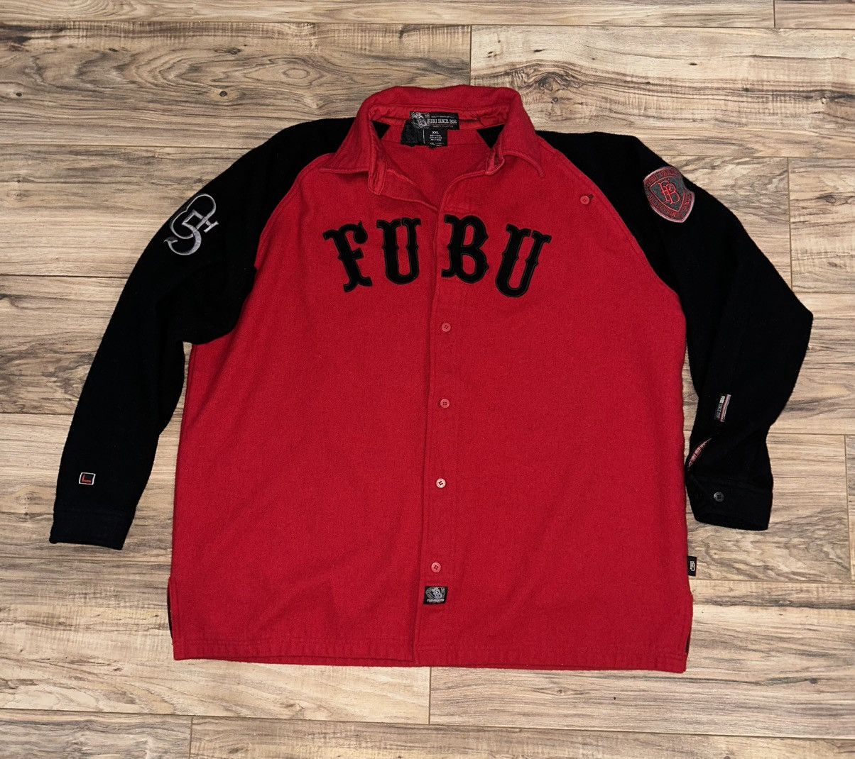 Fubu Vintage Y2K Fubu Sweater Size 2XL Size US XXL / EU 58 / 5 - 1 Thumbnail