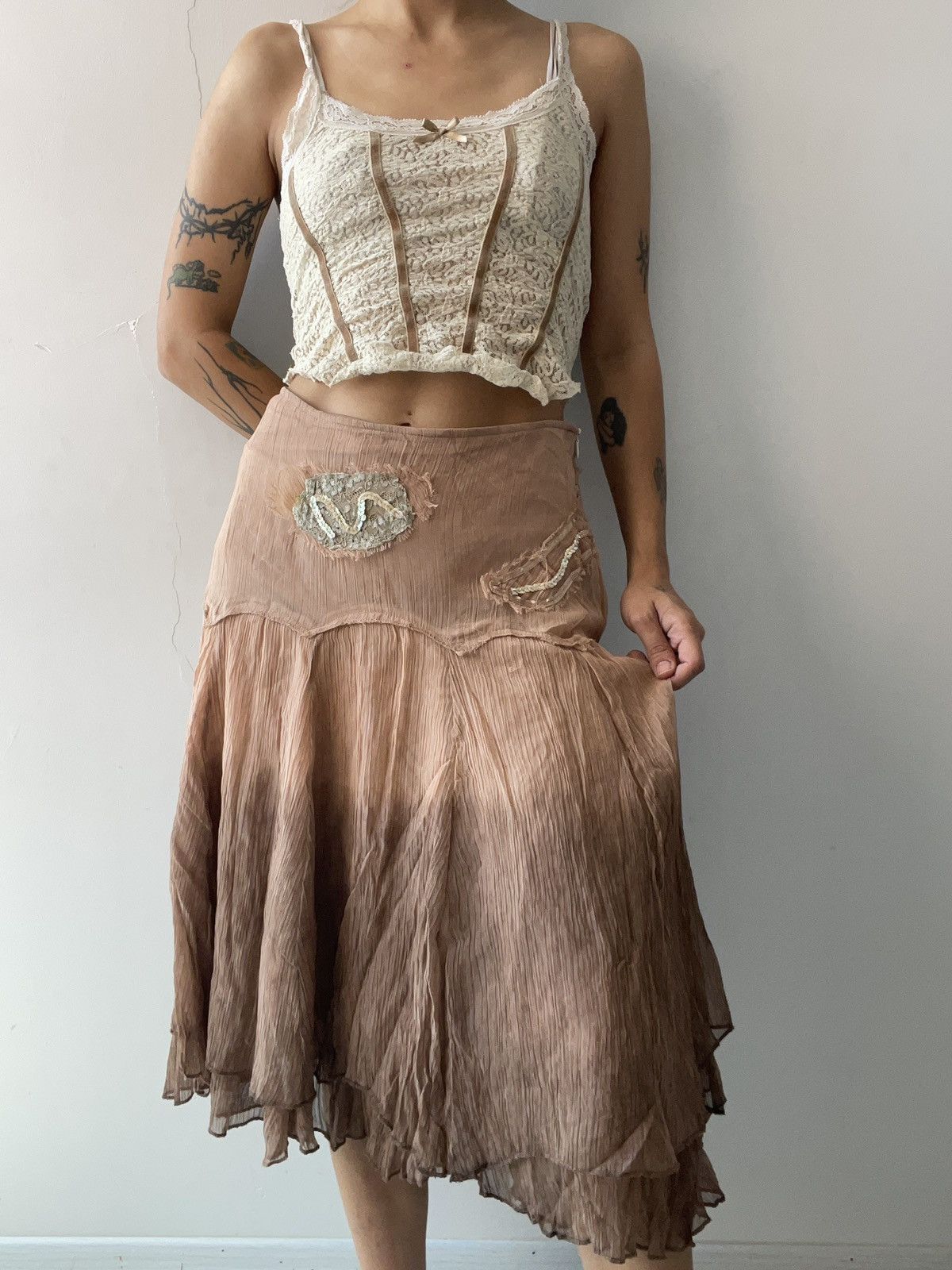 Vintage Y2k skirt Size 27" / US 4 / IT 40 - 3 Thumbnail
