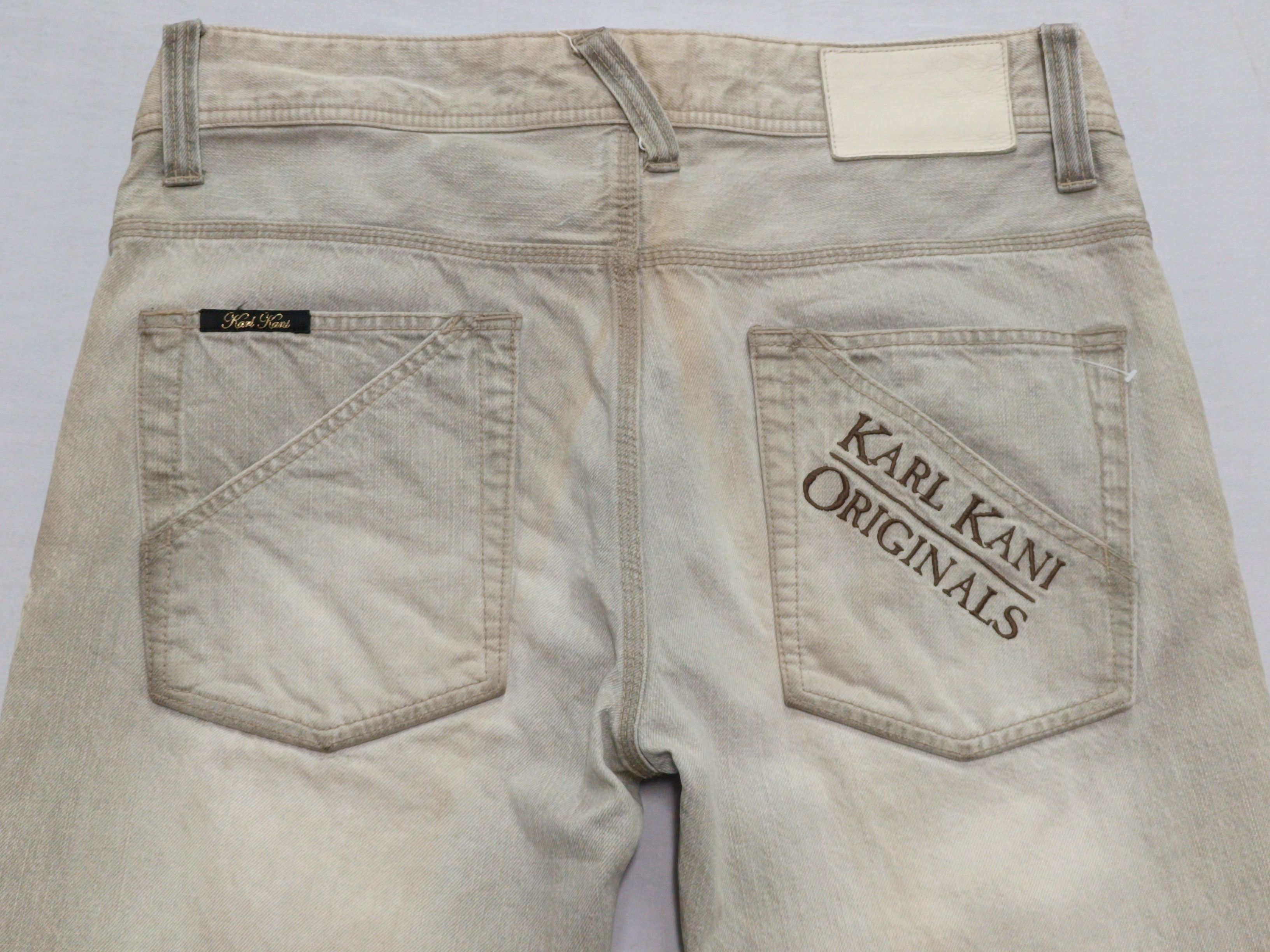 Karl Kani Karl Kani Originals Light Gray Straight Denim Size US 36 / EU 52 - 5 Thumbnail