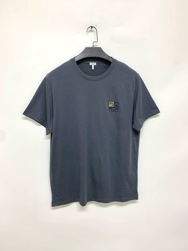 Loewe LOEWE Logo embroidered short sleeve T-shirt Size L / US 10 / IT 46 - 1 Thumbnail