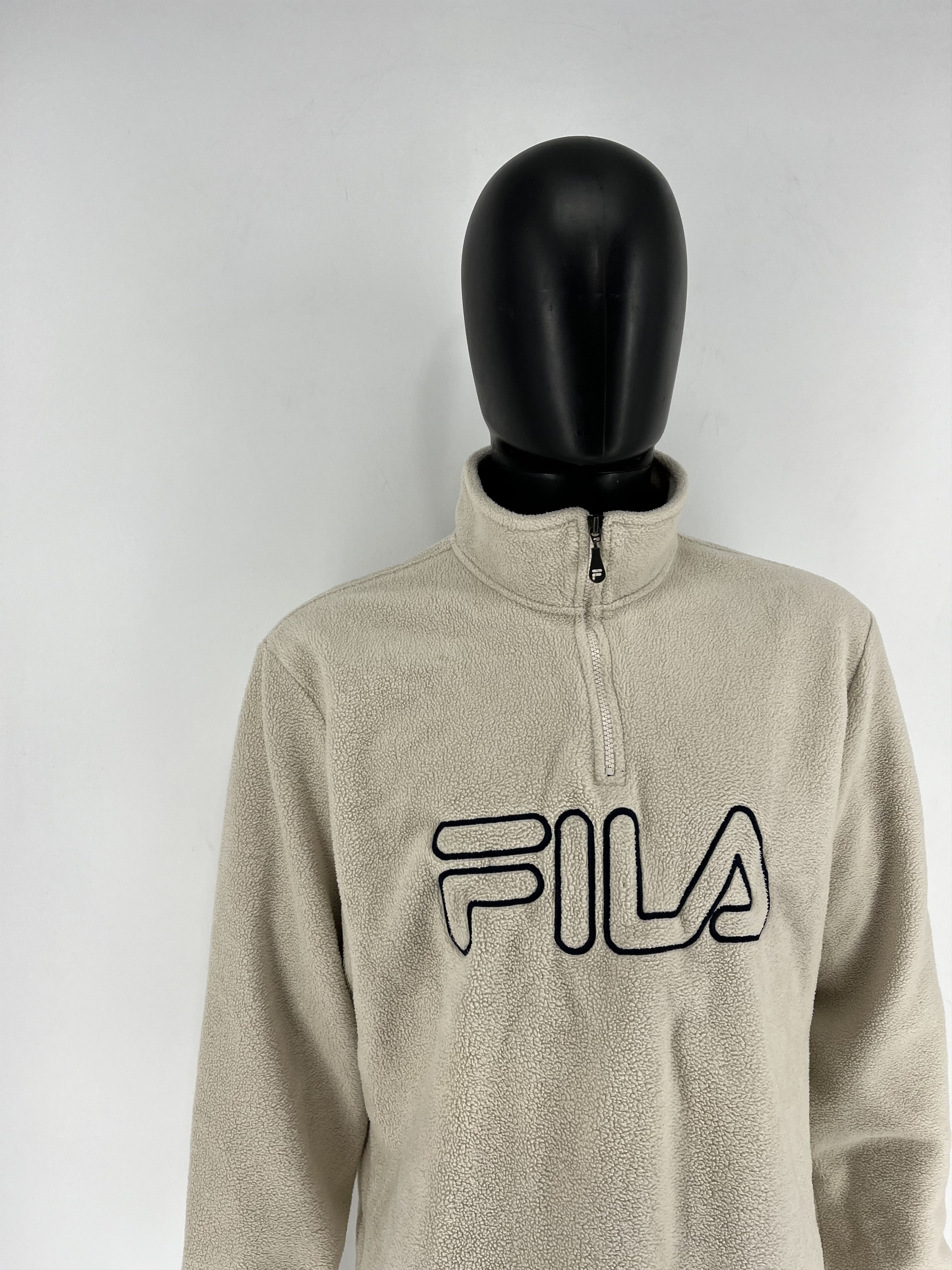Fila Vintage Y2K Fila Fleece Sweatshirt Streetwear Skate Size US M / EU 48-50 / 2 - 3 Thumbnail