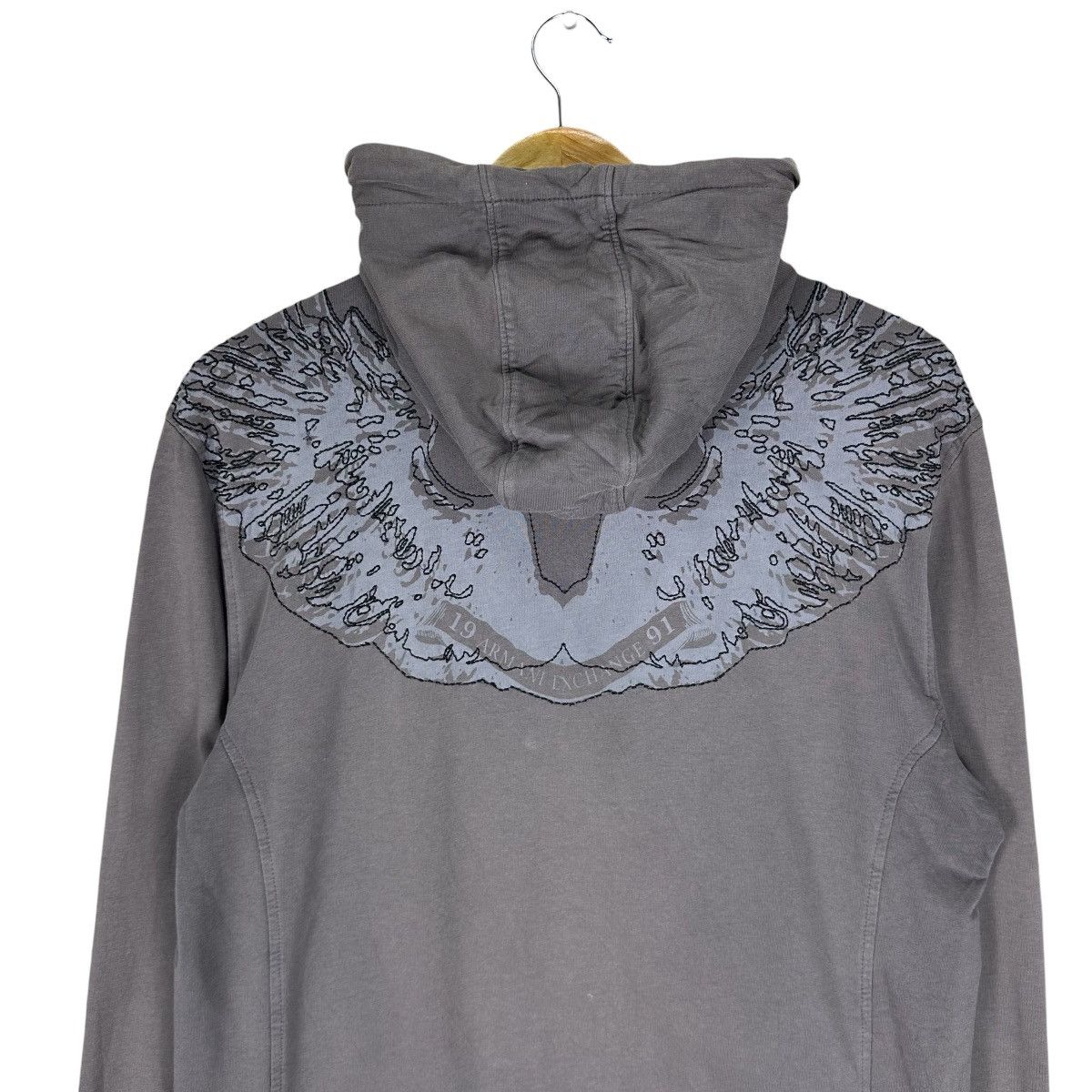 Armani Exchange 90s ARMANI EXCHANGE HOODIE ZIP SWEATER Size US M / EU 48-50 / 2 - 8 Thumbnail