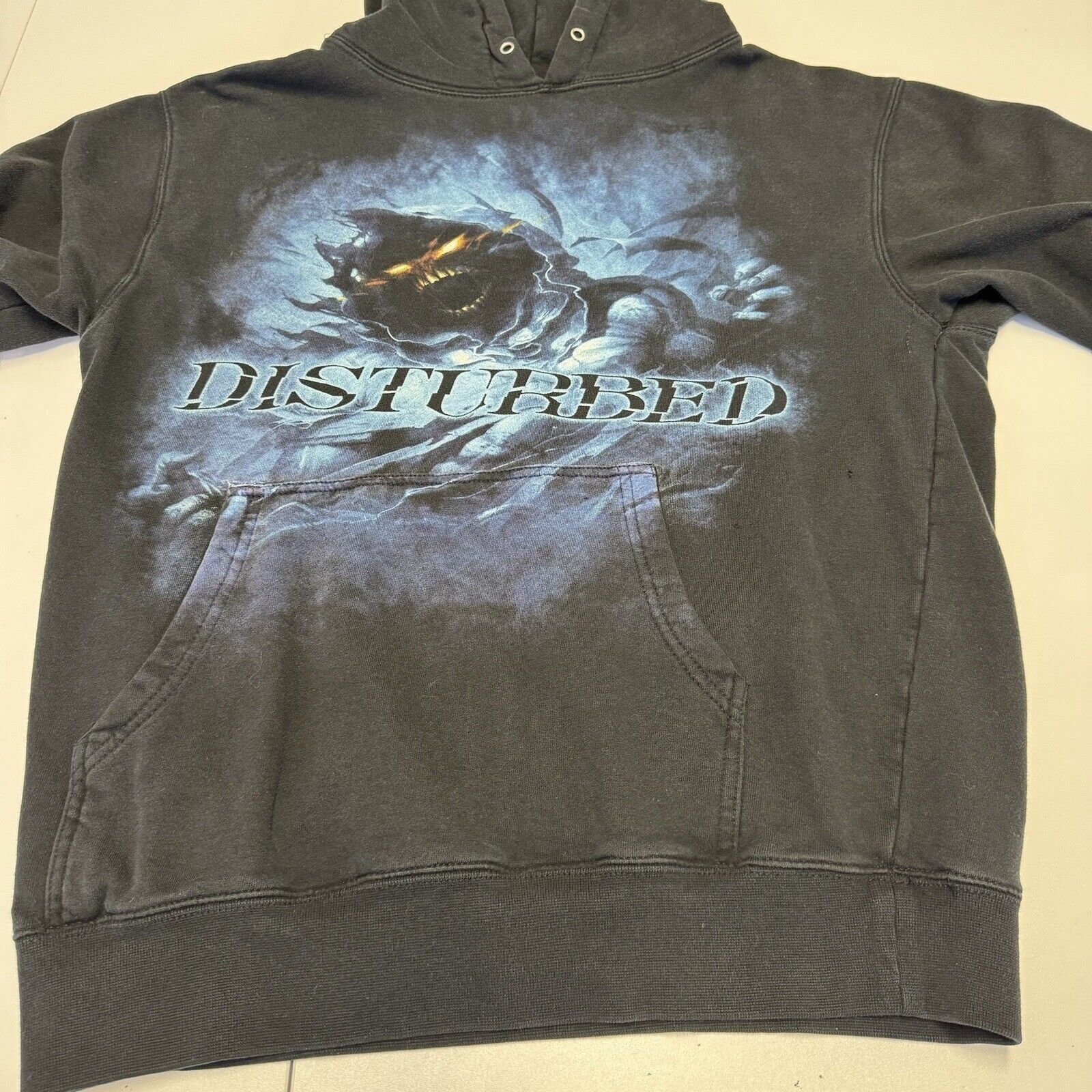 Band Tees Disturbed Asylum Band Hoodie Adult Small Black Big Print Roc Size US S / EU 44-46 / 1 - 7 Thumbnail