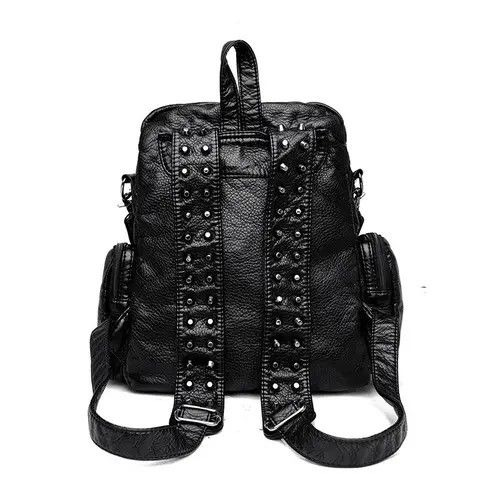 Japanese Brand Soft Leather Daypack Backpack Size ONE SIZE - 2 Thumbnail