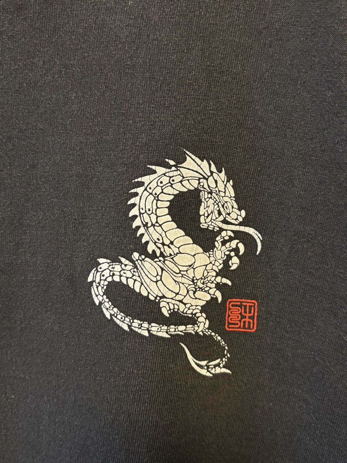 Stussy VINTAGE STUSSY DRAGON TEE SHIRT Size US L / EU 52-54 / 3 - 3 Thumbnail