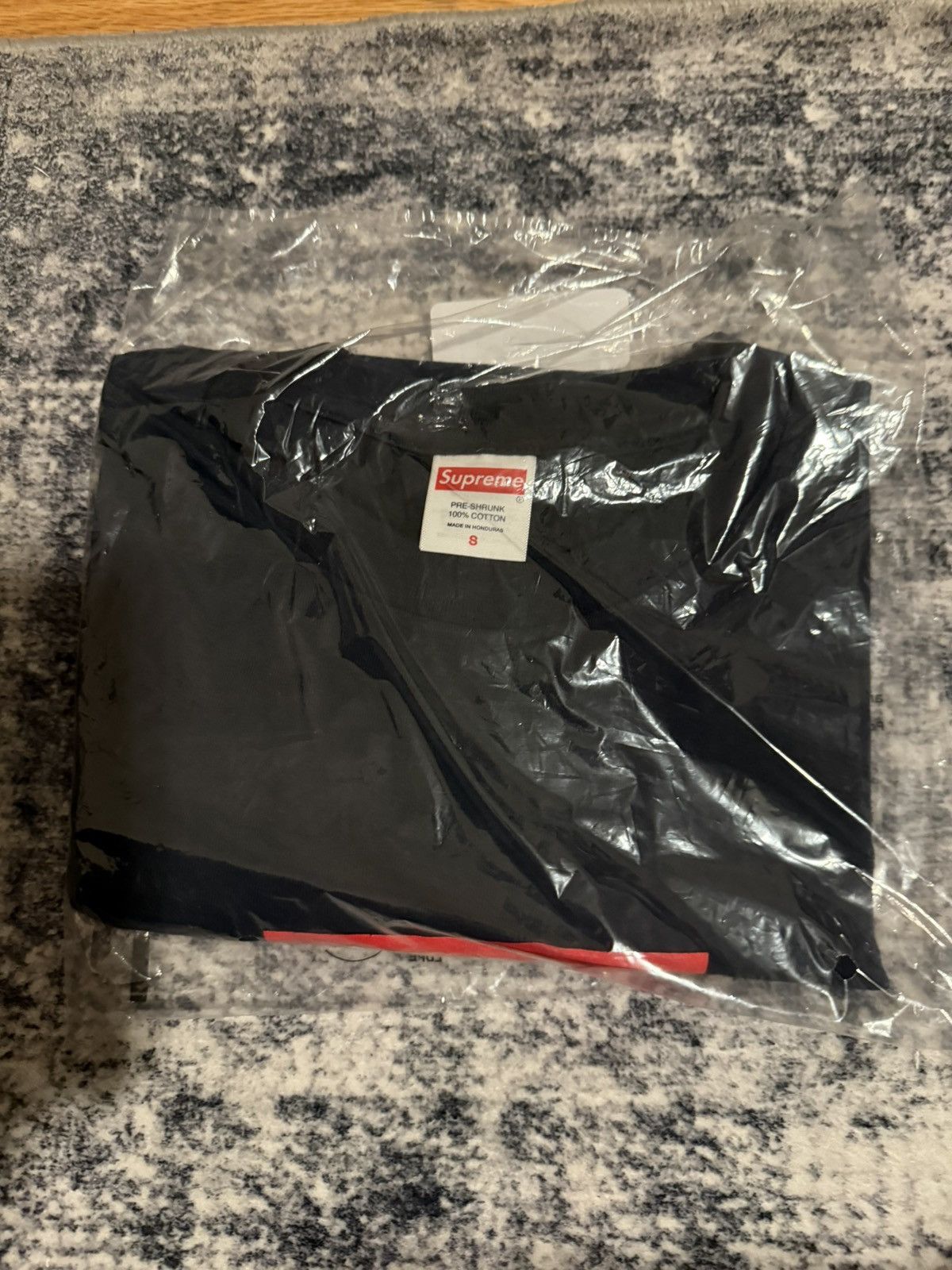 Supreme Supreme arabic box logo tee size small navy IN HAND‼️ Size US S / EU 44-46 / 1 - 1 Thumbnail