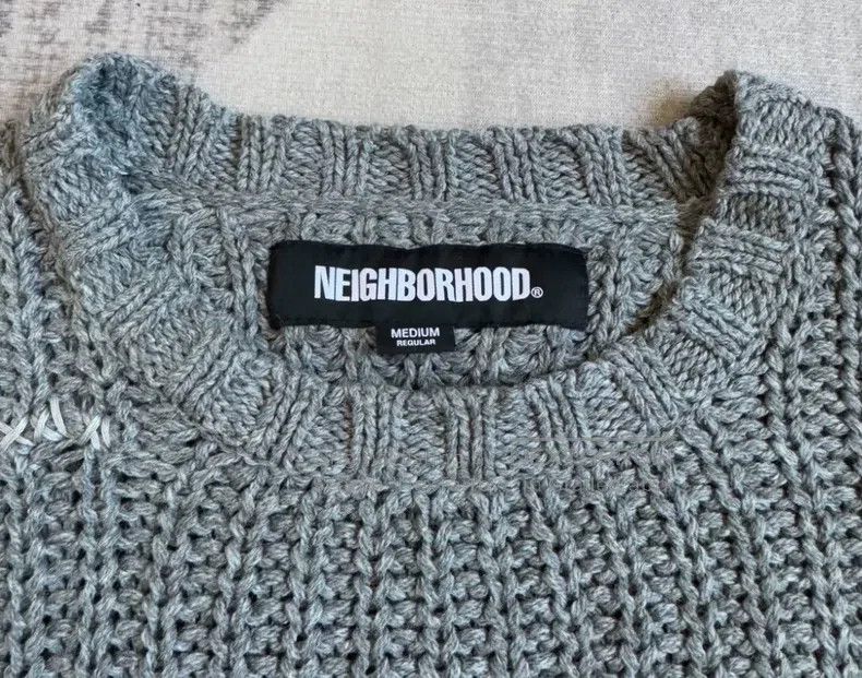 Neighborhood Neighborhood Distressed Knit Sweater Size US M / EU 48-50 / 2 - 5 Thumbnail