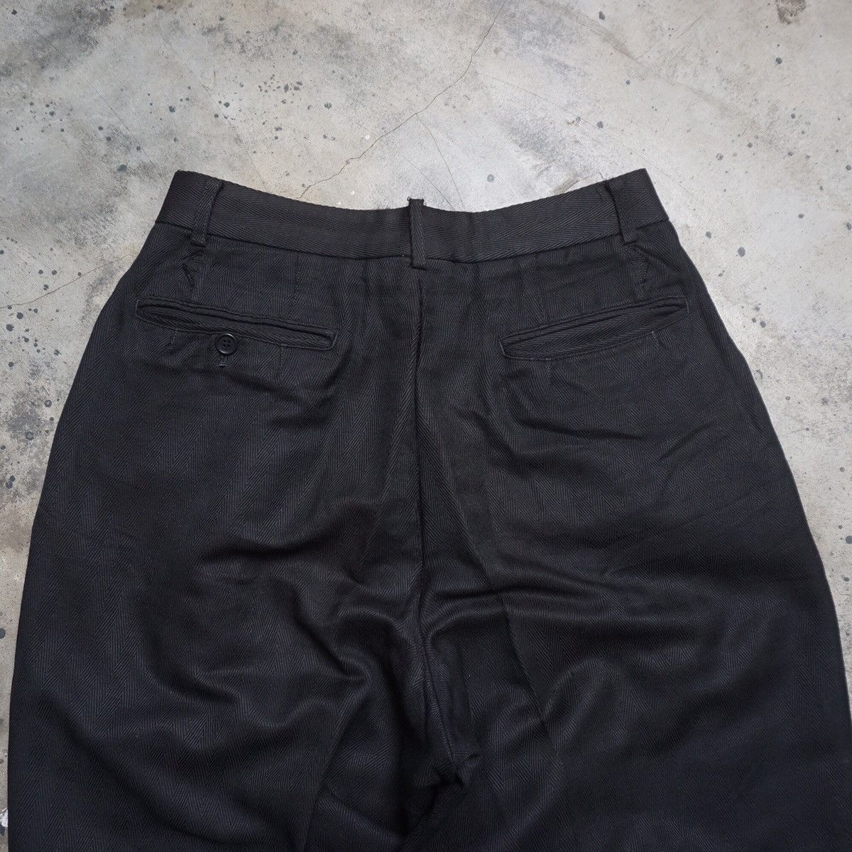 Issey Miyake × Japanese Brand × Tete Homme Vintage Tete Homme Katoh Kazutaka wide pant Size US 29 - 6 Thumbnail