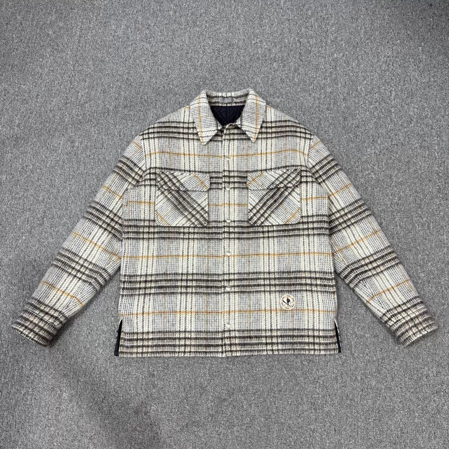 Dior Dior x PETER DOIG SS24 Check Wool Jacket 48 Unused Size US M / EU 48-50 / 2 - 1 Thumbnail