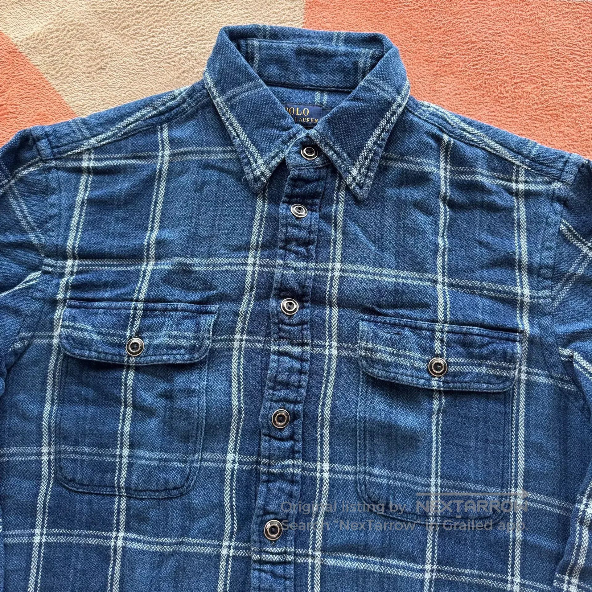 Polo Ralph Lauren Ralph Lauren Blue Plaid Shirt. Size US M / EU 48-50 / 2 - 2 Thumbnail