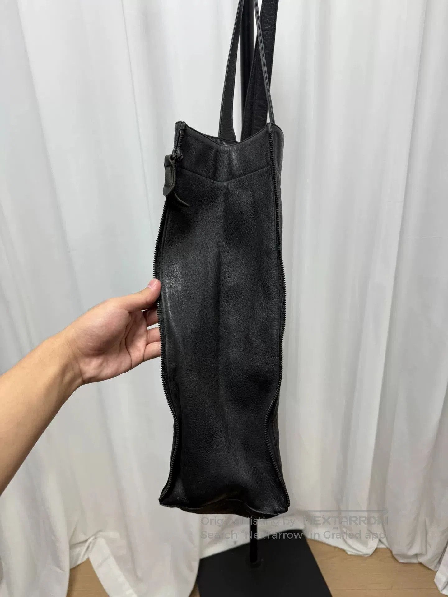 Yohji Yamamoto yohji yamamoto pour homme leather tote bag. Size ONE SIZE - 4 Thumbnail