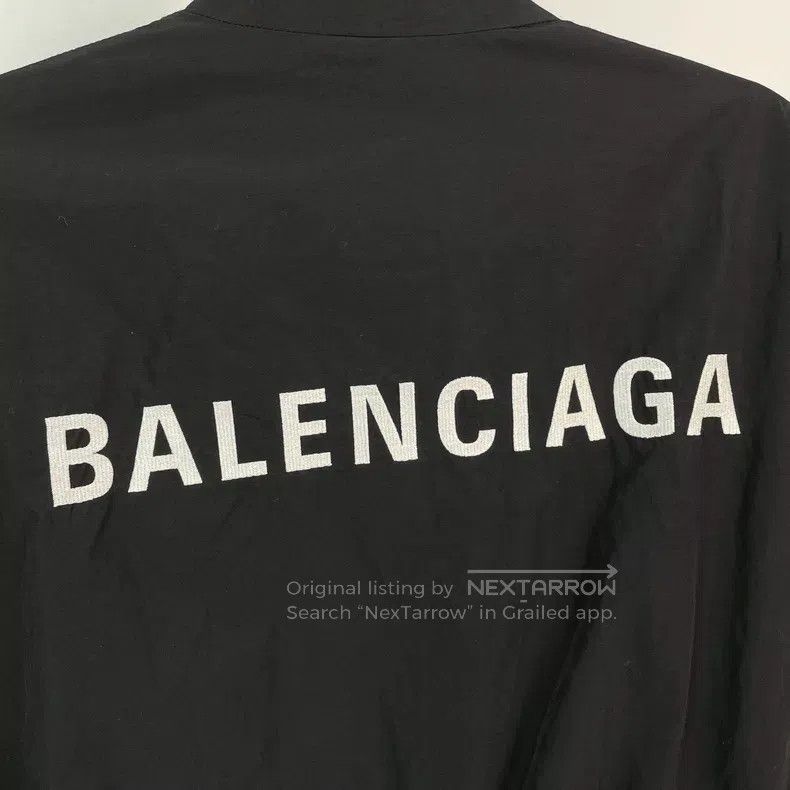 Balenciaga Balenciaga Mirror reverse letter logo embroidery jacket Size S / US 4 / IT 40 - 4 Thumbnail