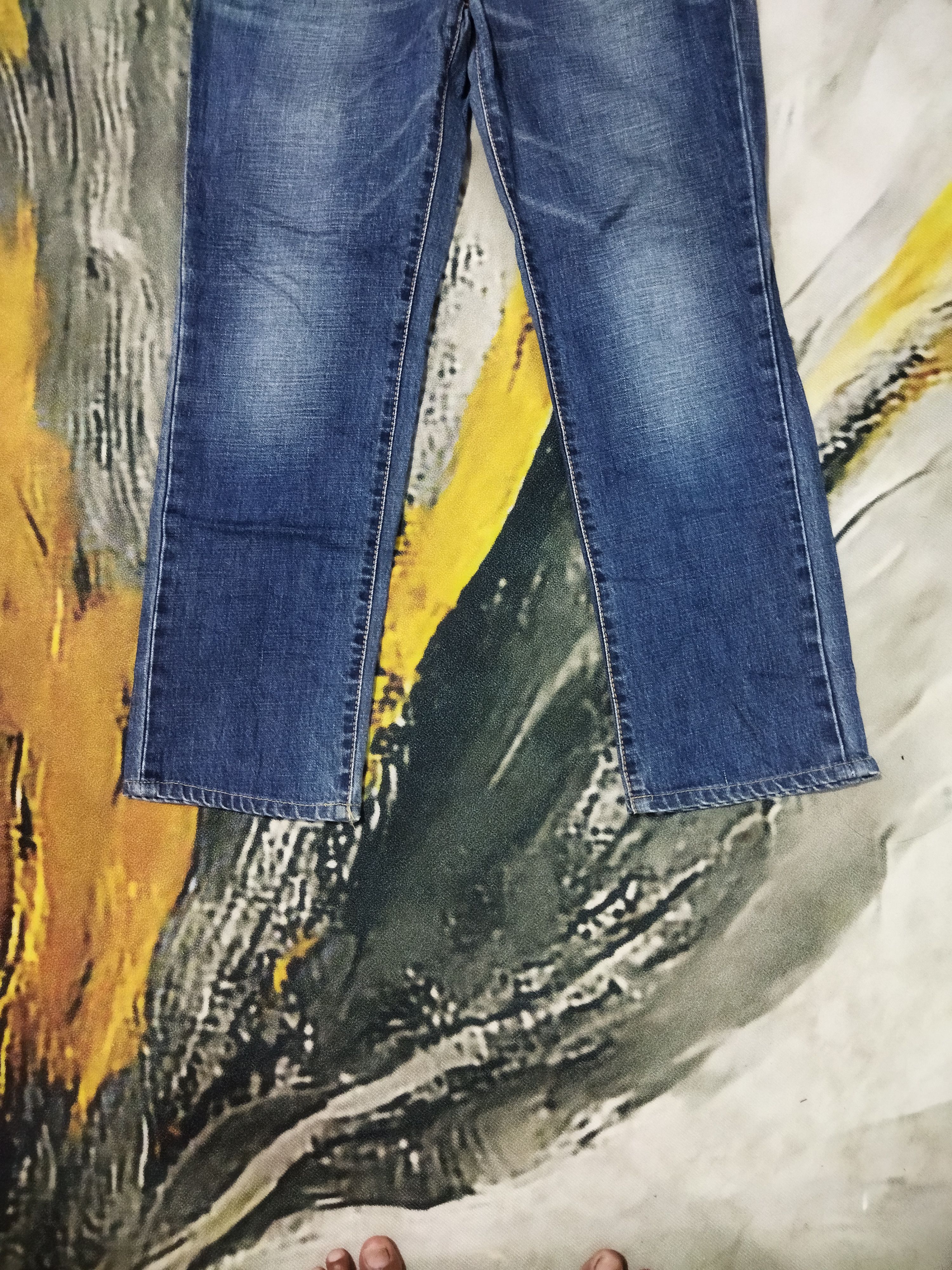 Edwin VINTAGE EDWIN GEXV03 BLUE JEANS PANTS Size US 30 / EU 46 - 3 Thumbnail