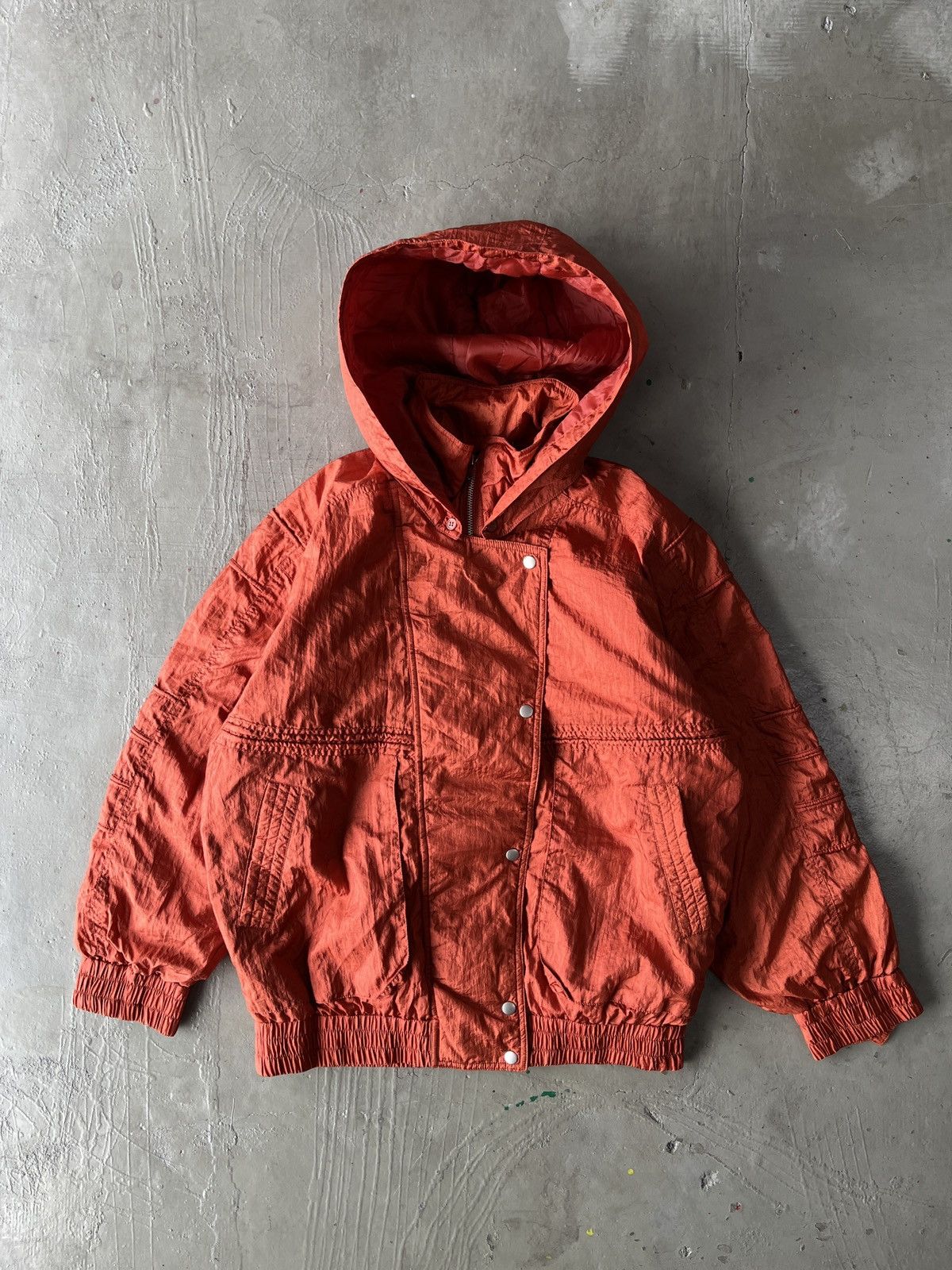 Vintage Vtg Tactical Parachute Nylon Bomber Jacket Issey Skyline Size US M / EU 48-50 / 2 - 1 Thumbnail