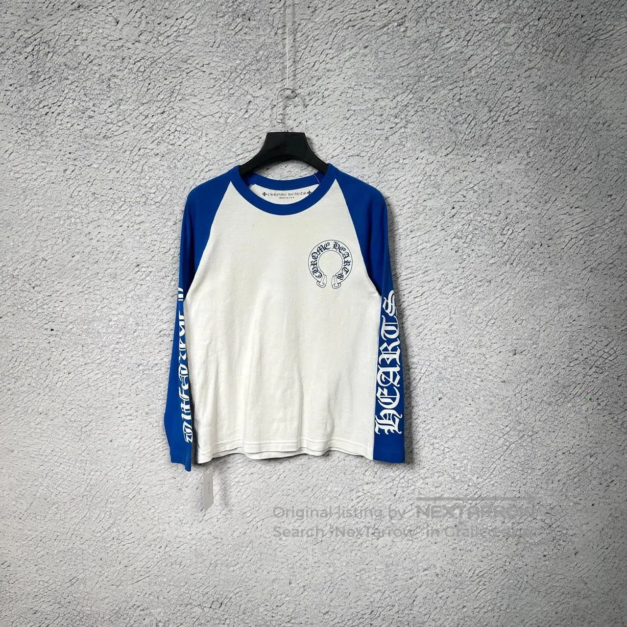 Chrome Hearts chrome hearts blue white long sleeve t-shirt. Size US M / EU 48-50 / 2 - 1 Thumbnail
