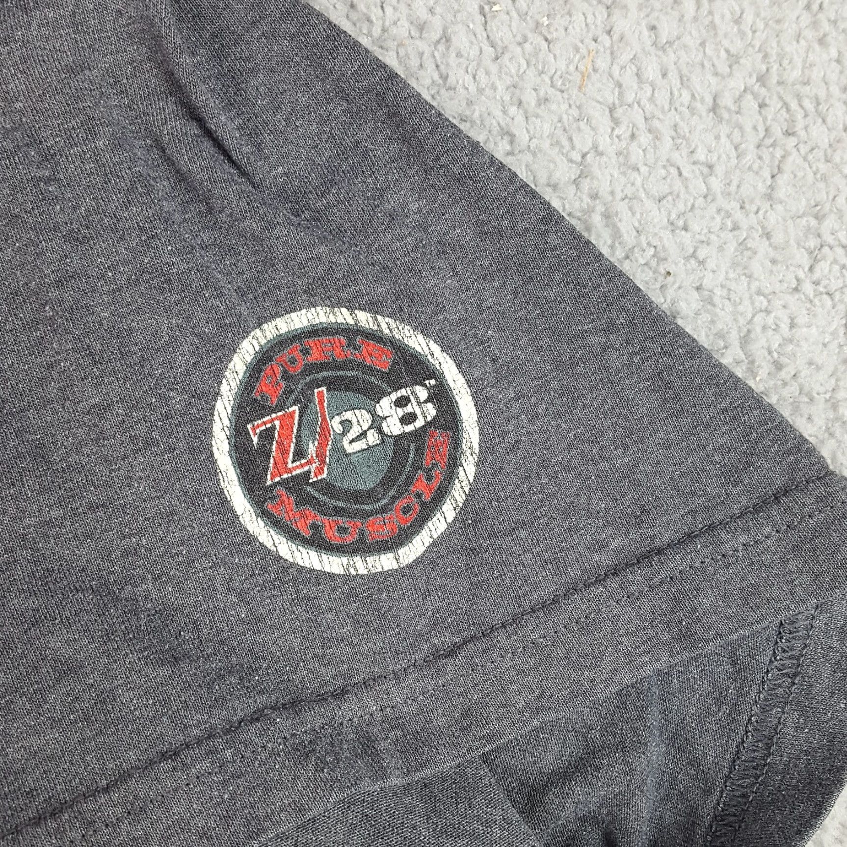 Vintage VINTAGE Chevrolet Camaro T-Shirt Adult XL Gray 90s Muscle Car Z28 Graphic Tee Mens Size US XL / EU 56 / 4 - 5 Thumbnail
