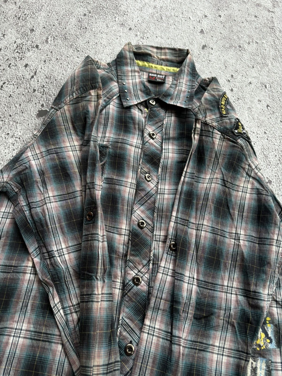 Hysteric Glamour Y2k Studded Bad boy Sandiego Ifsix Punk style shirt Size US L / EU 52-54 / 3 - 7 Thumbnail