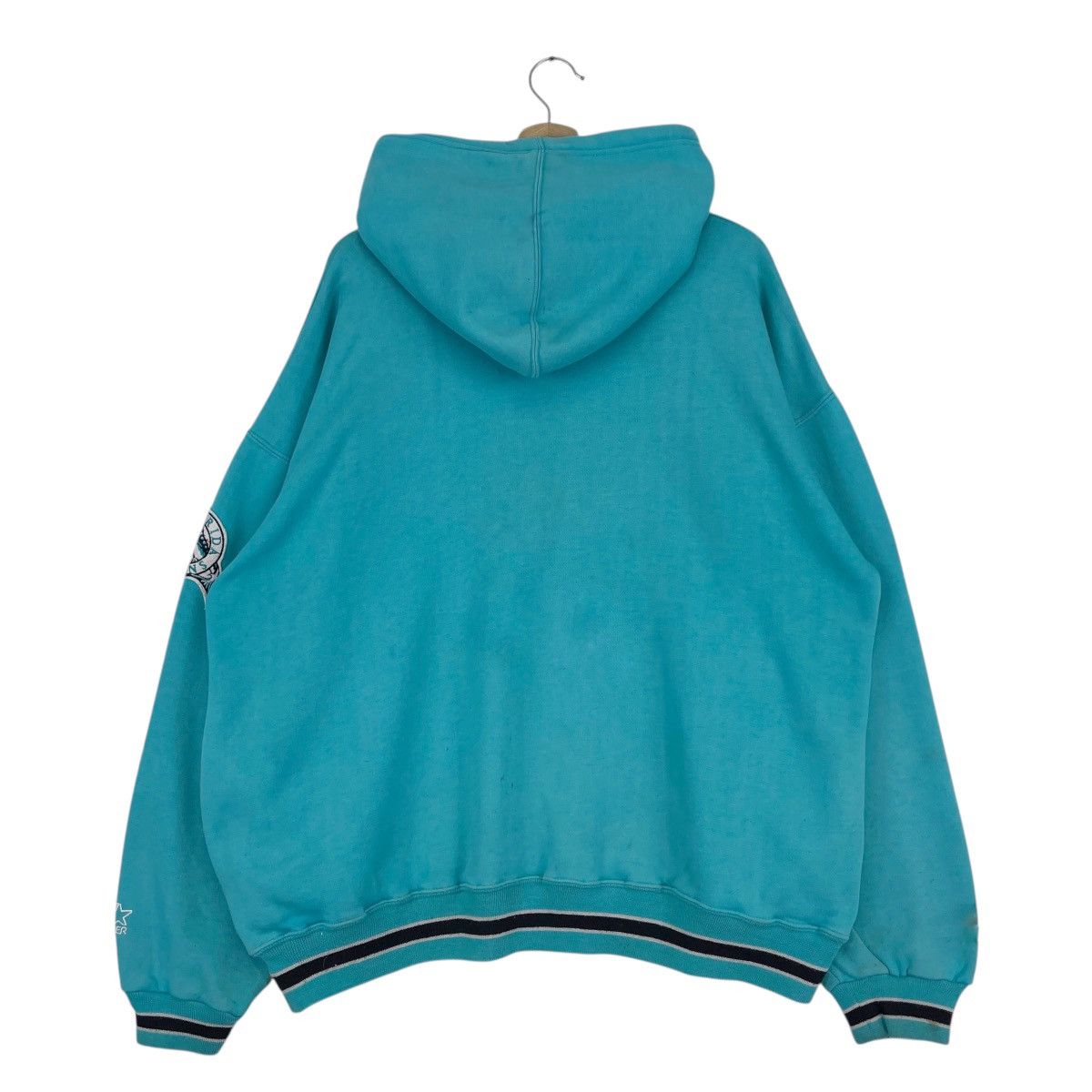 MLB × Starter × Vintage 90’s Florida Marlins Sweatshirt Size US XL / EU 56 / 4 - 3 Thumbnail